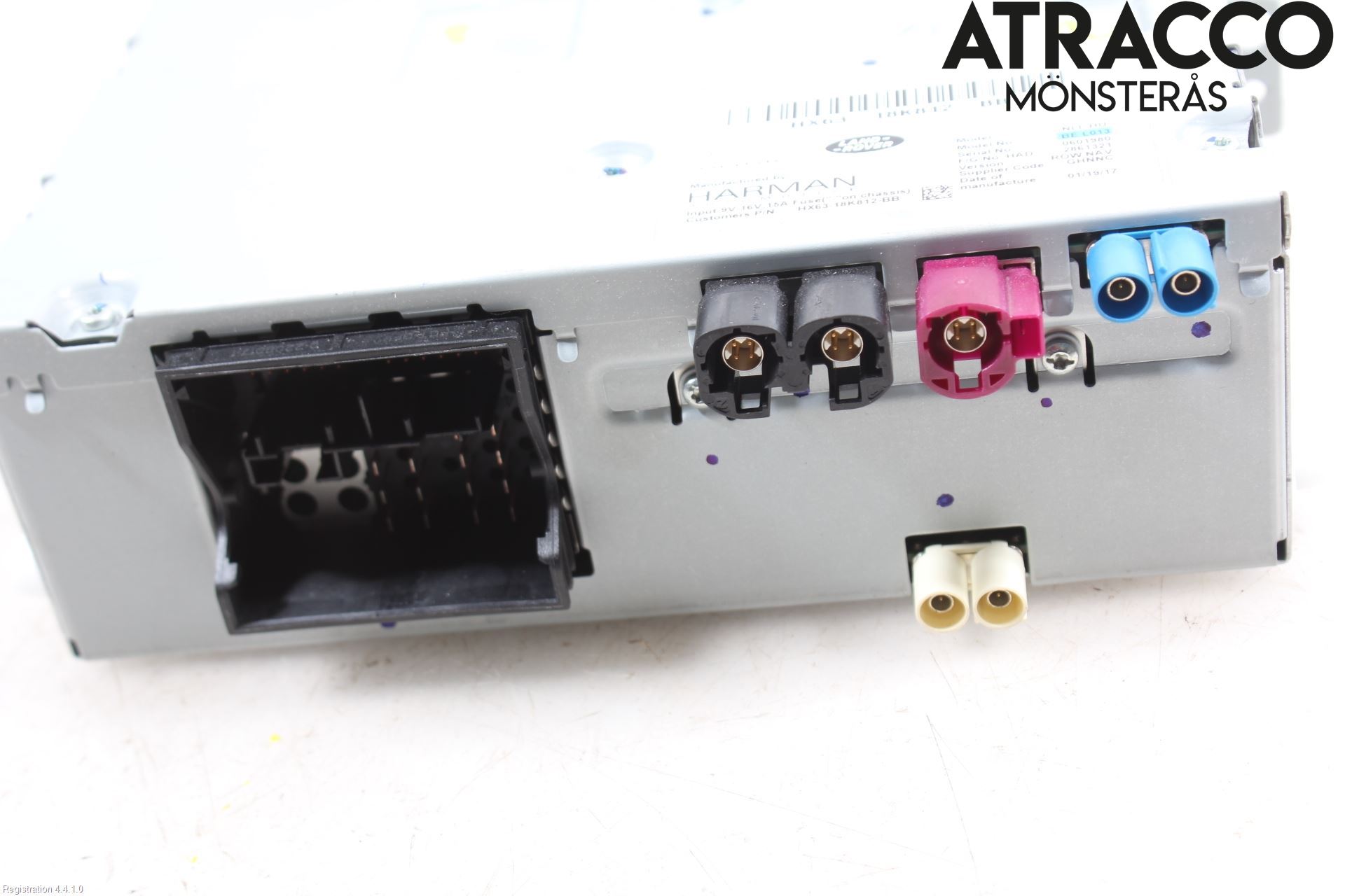 Jaguar XE (X760) 15-24 Stereo Radio