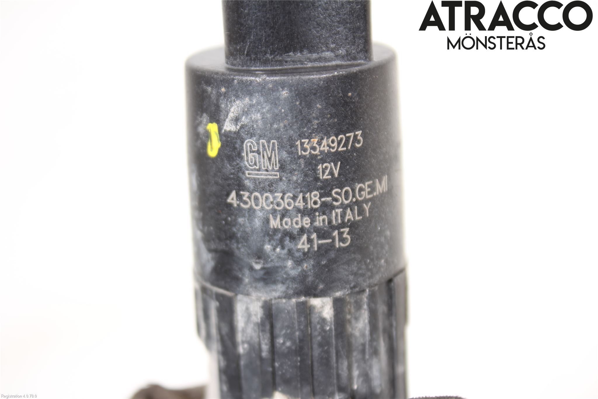 Opel ASTRA J 10-15 Spylerpumpe Frontrute