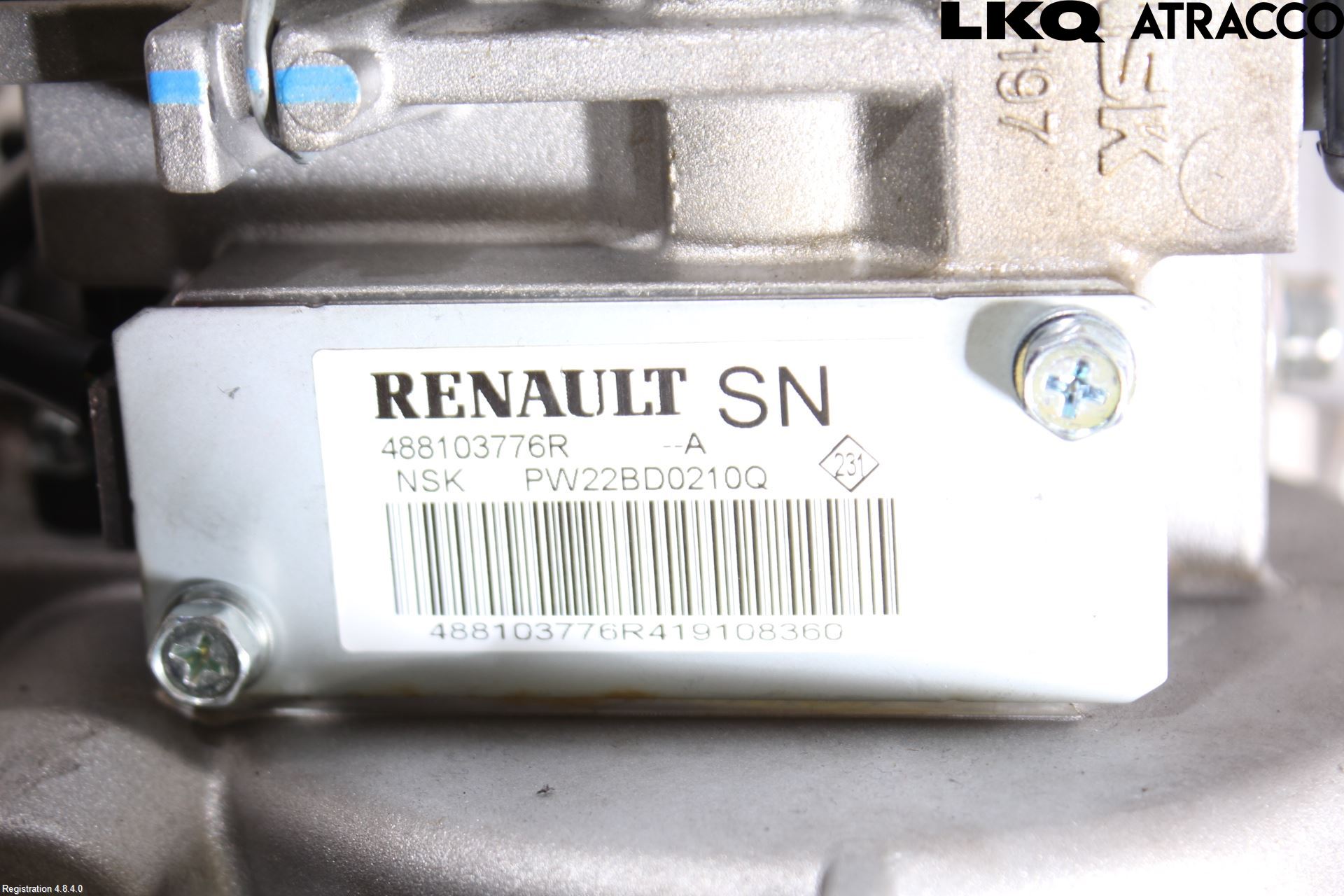 Renault ZOE/E-TECH 13- Rattakselaggregat Innebygd Servo