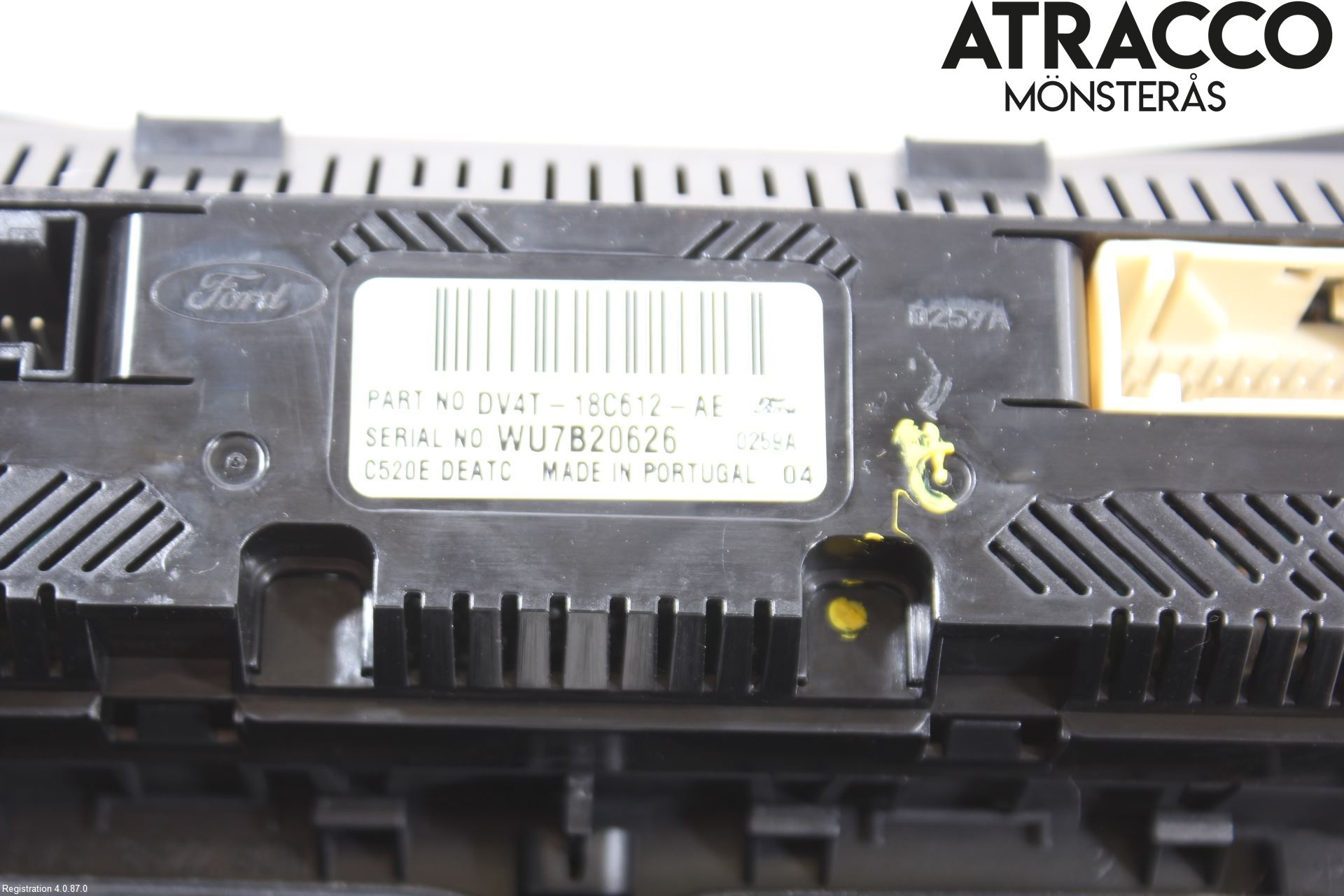 Ford KUGA 13-16 Varme Ac Betjening-Display