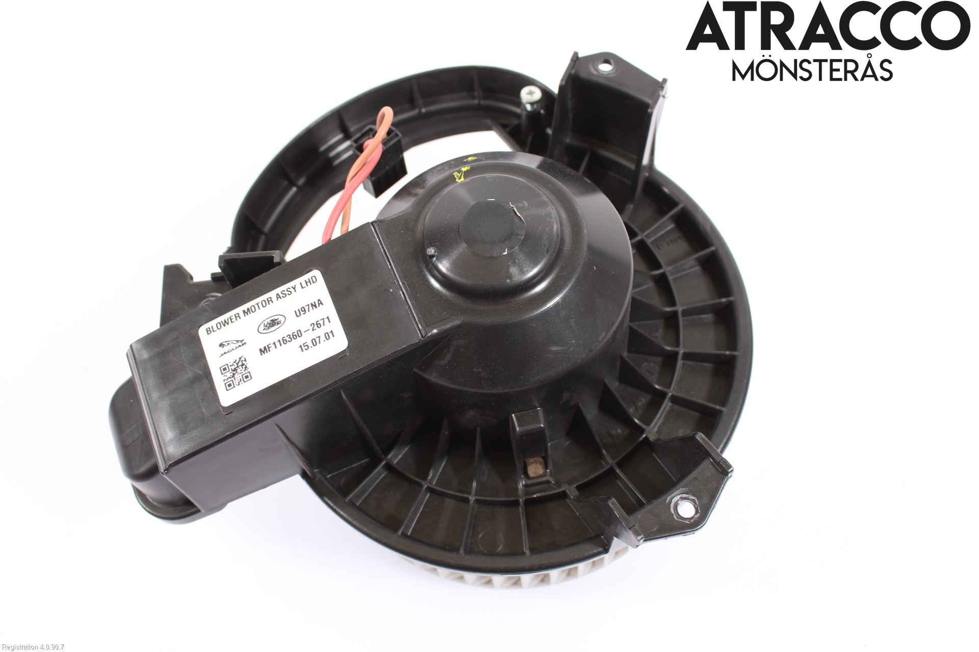 Jaguar XE (X760) 15-24 Varmeapparat Viftemotor