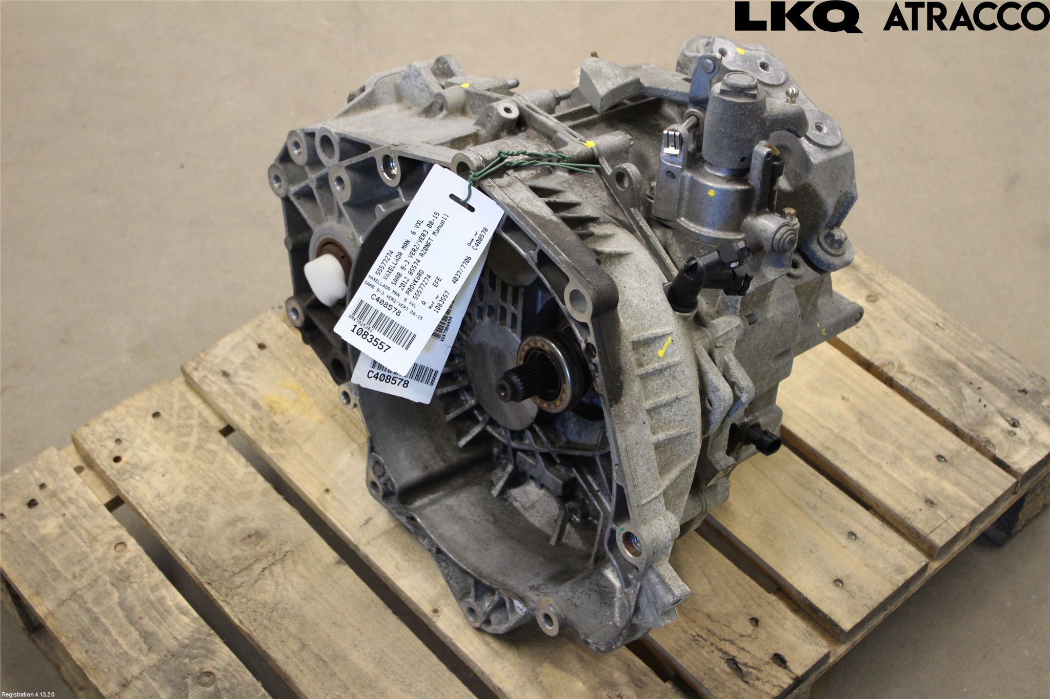 Saab 9-3 VER2/VER3 08-15 Gearkasse 6 Trinn