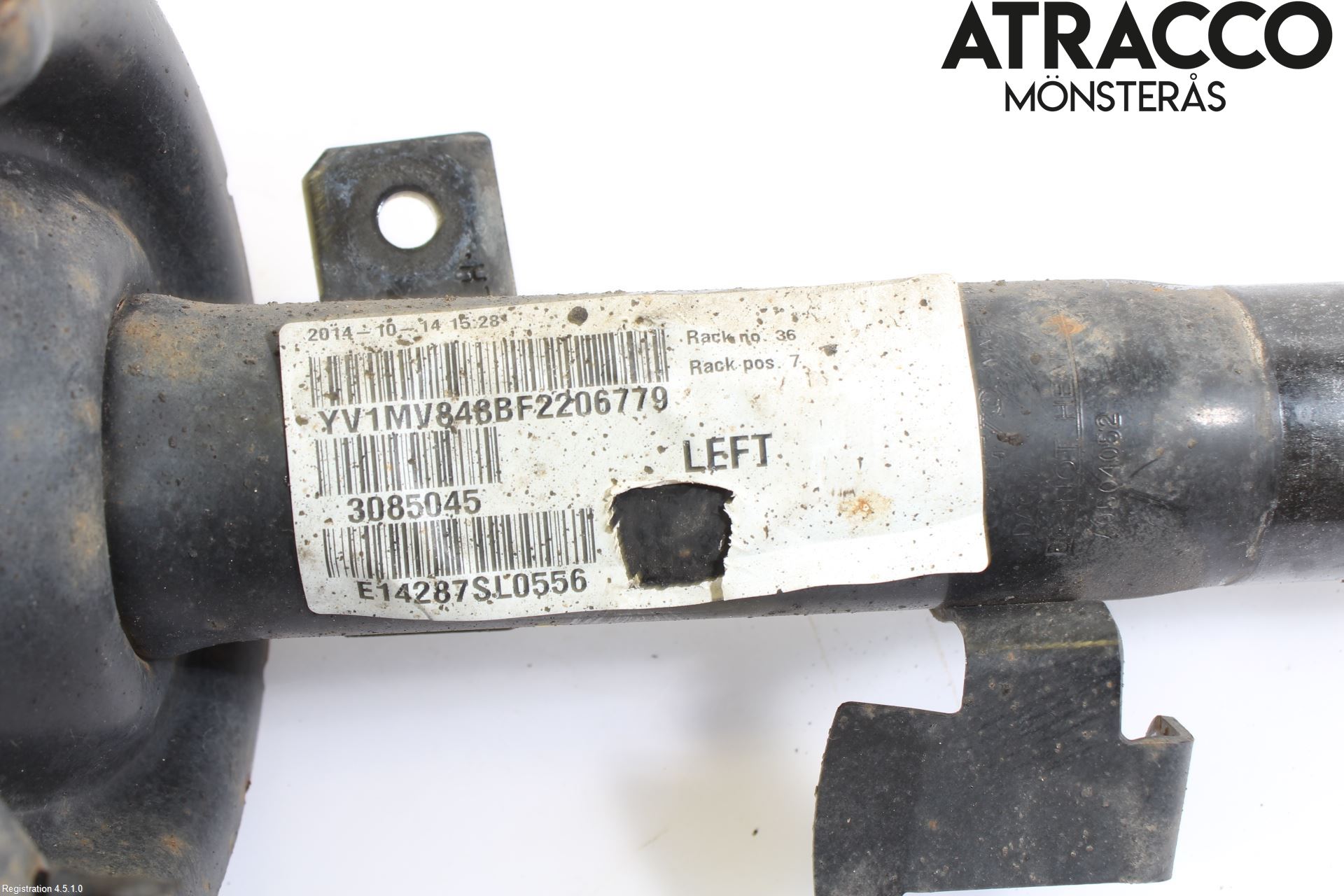 Volvo V40 12-19 Fjærbein Foran Venstre