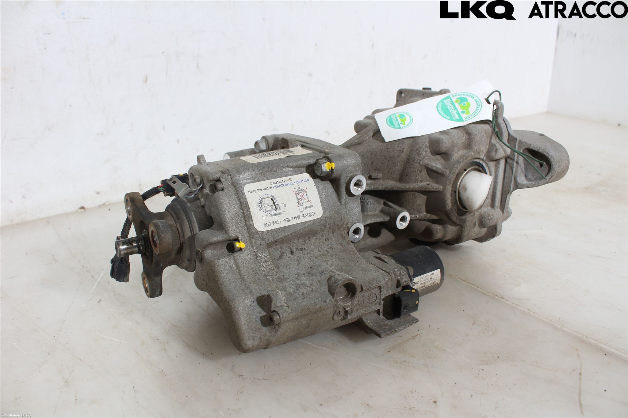 Kia SPORTAGE (QL) 16-21 Bakaksel Kardang Bak -Diff