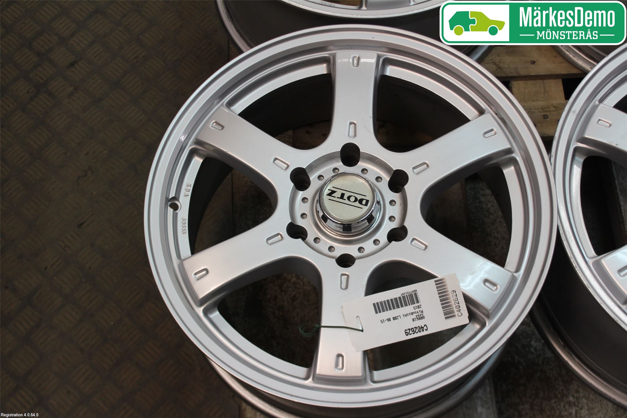 Mitsubishi L200 06-15 Felg Aluminium Sett 4Stk