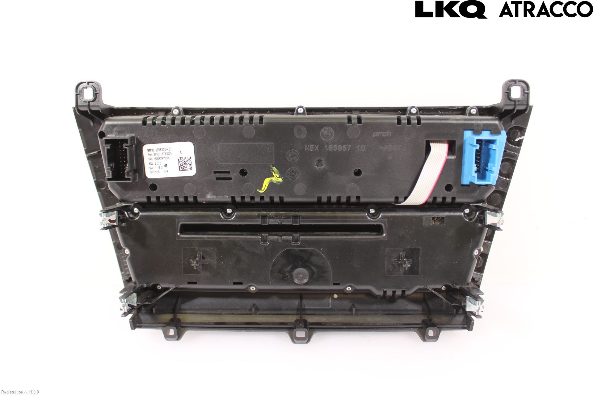 BMW X6 F16 14-19 Varme Ac Betjening-Display