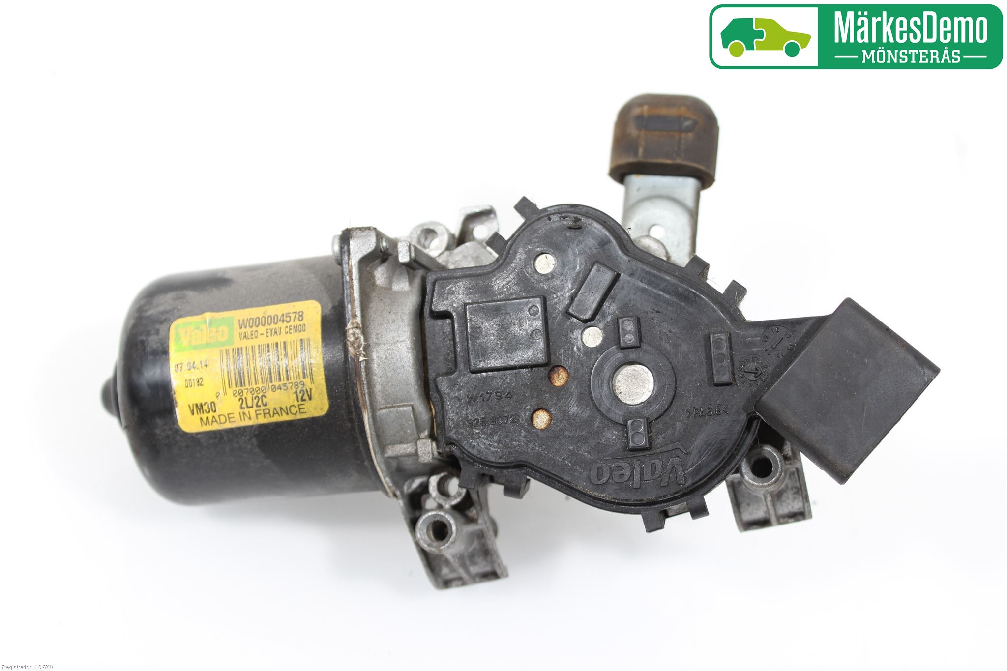Citroen C3 10-17 Viskermotor Frontrute