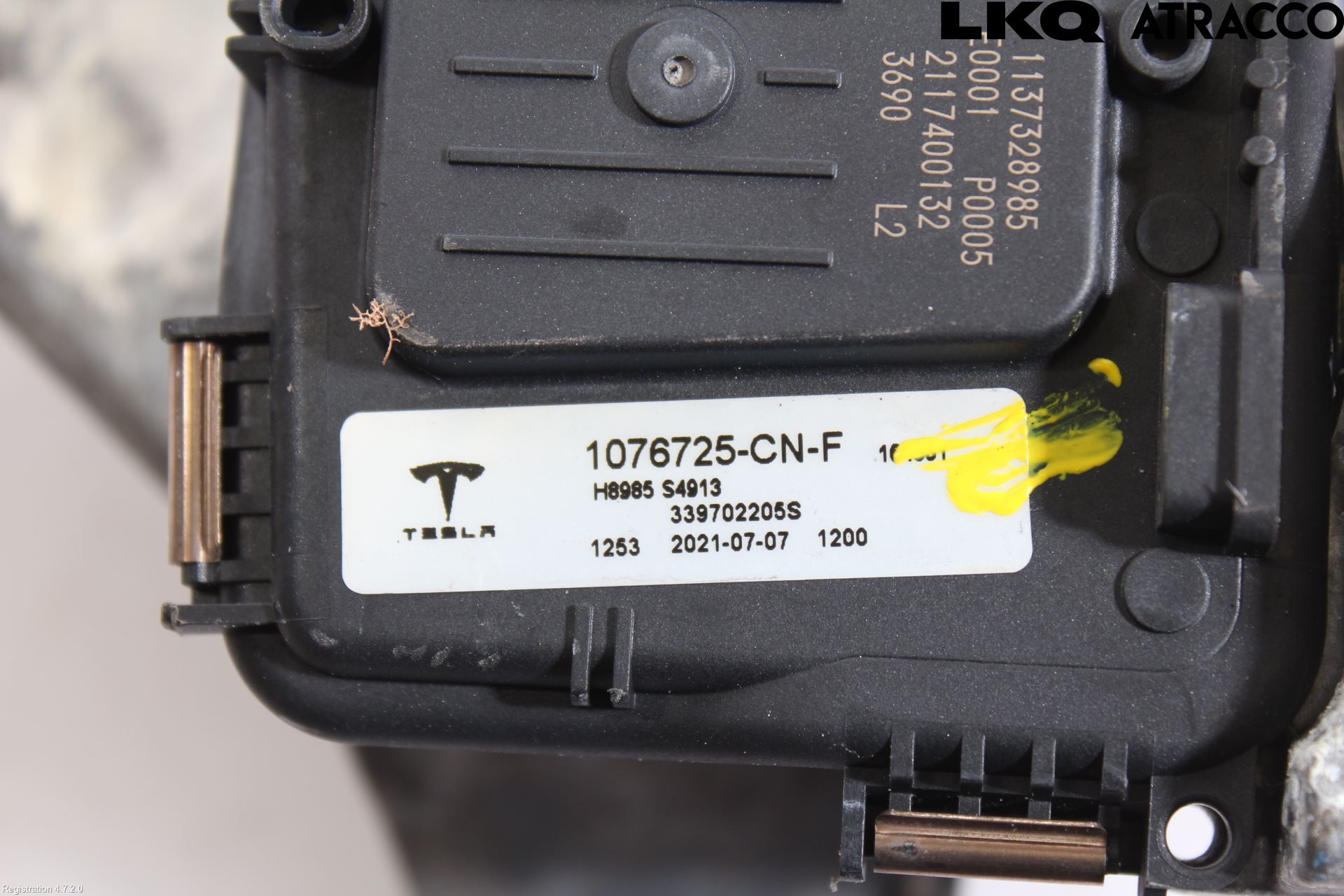 Tesla MODEL 3 17- Viskeroverføring Frontrute