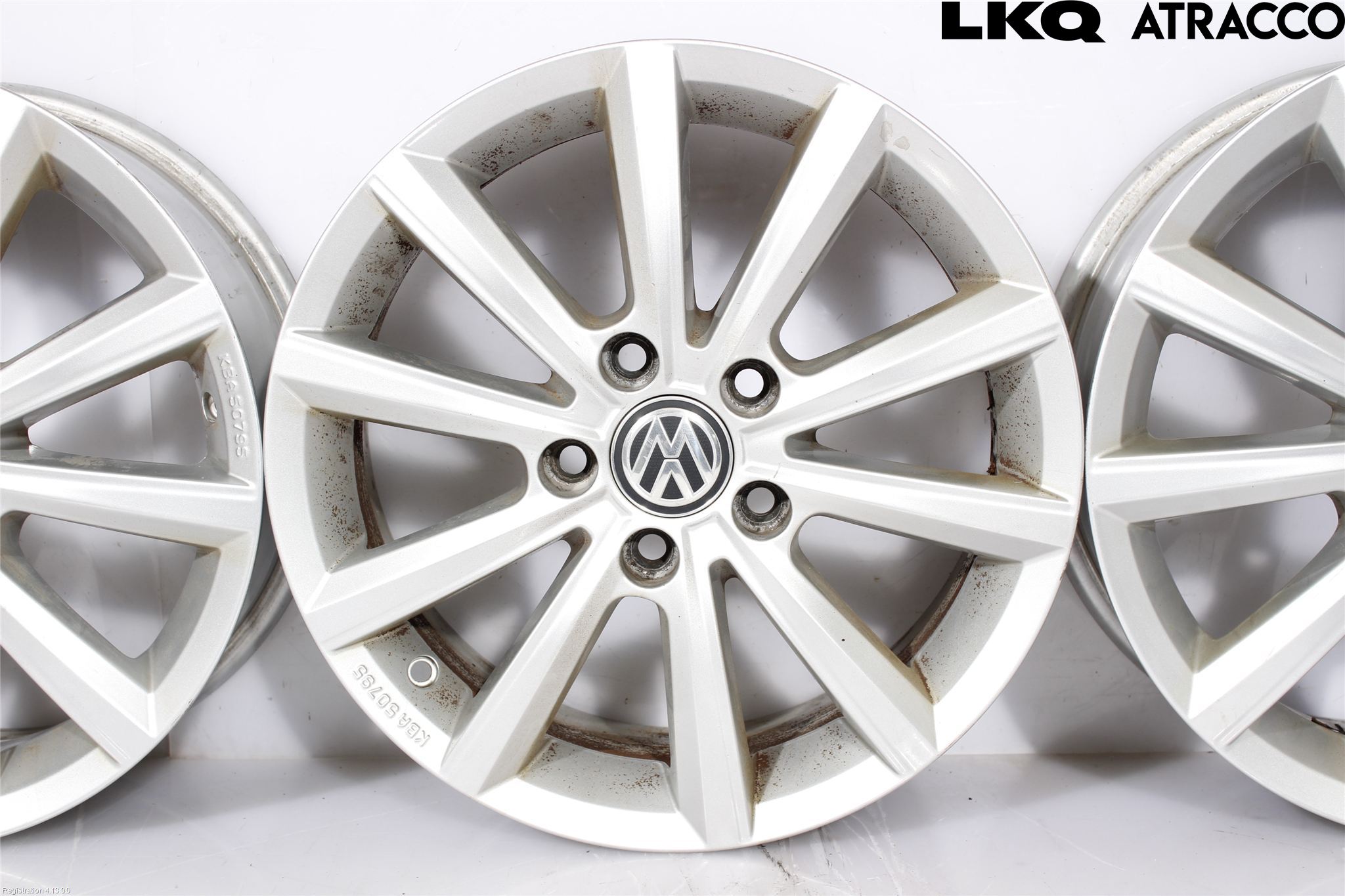 Volkswagen VW GOLF / E-GOLF VII 13-20 Felg Aluminium Sett 4Stk