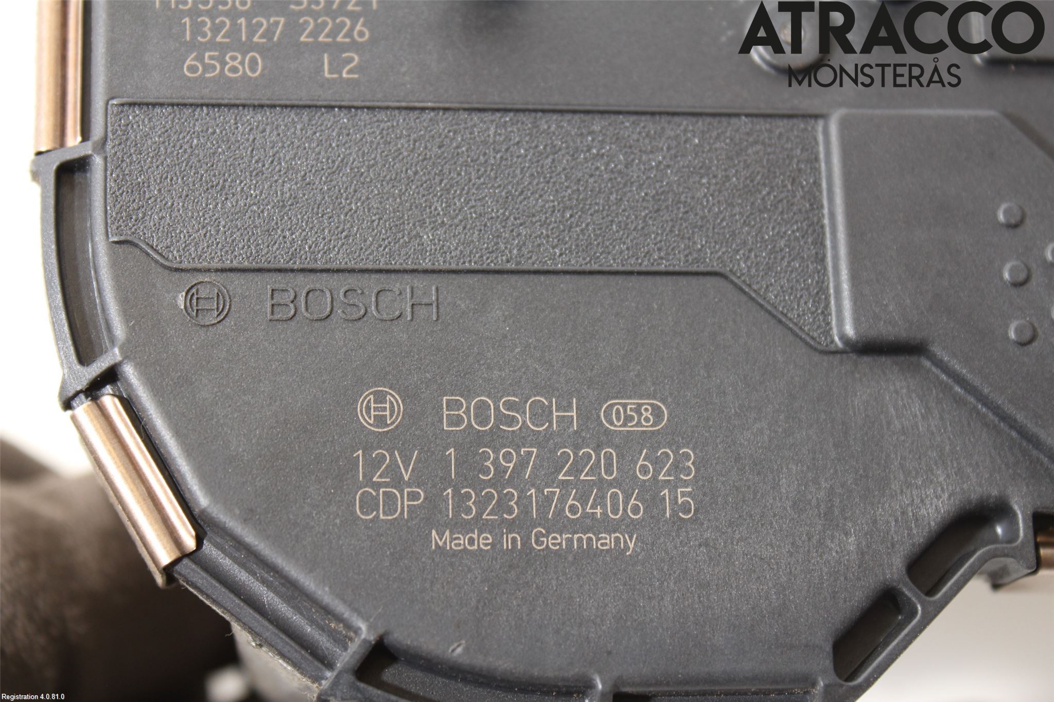Opel ASTRA J 10-15 Viskermotor Frontrute