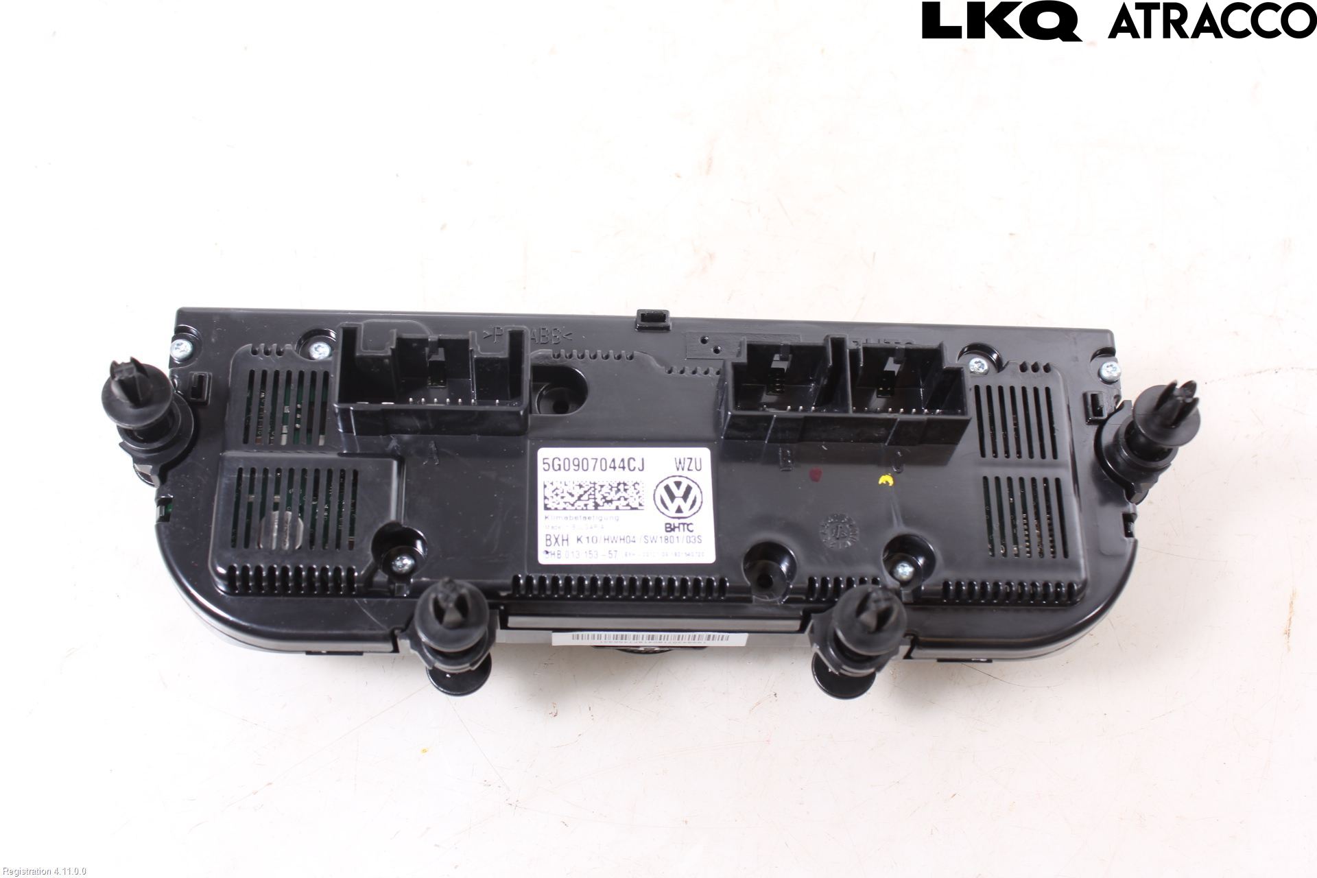 Volkswagen VW TOURAN 16- Varme Ac Betjening-Display