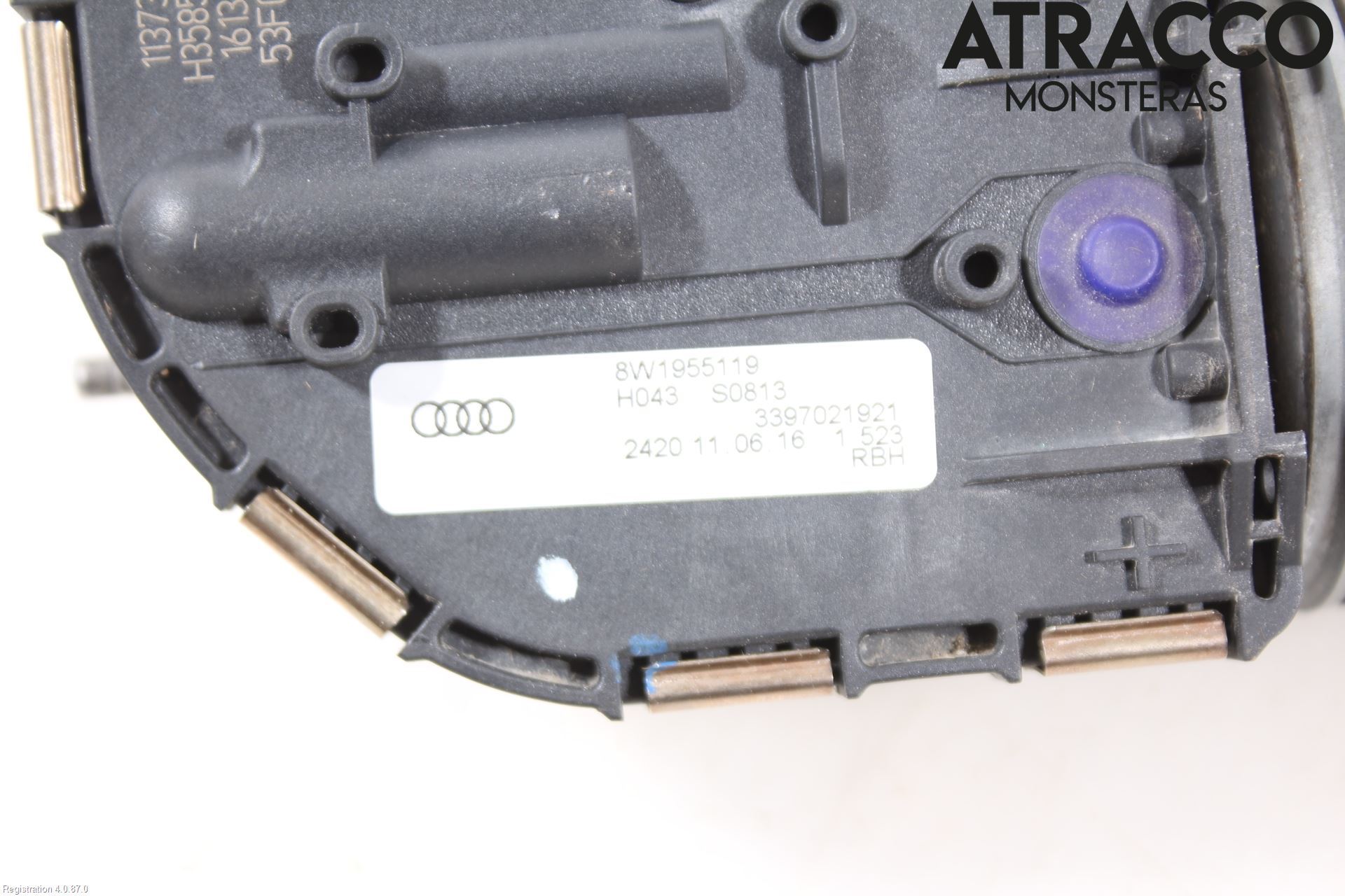 Audi A4/S4 B9 16-19 Viskermotor Frontrute