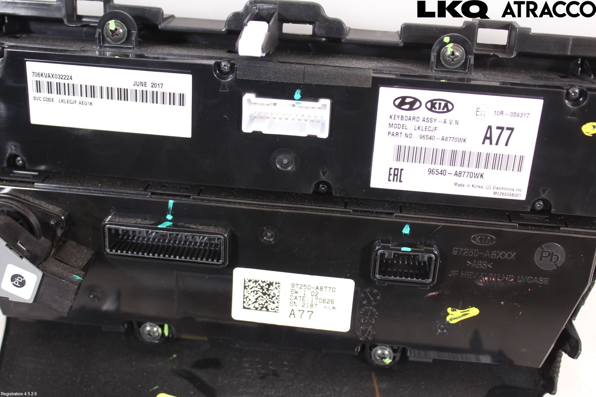 Kia OPTIMA 16-20 Stereo Radio Med Cd