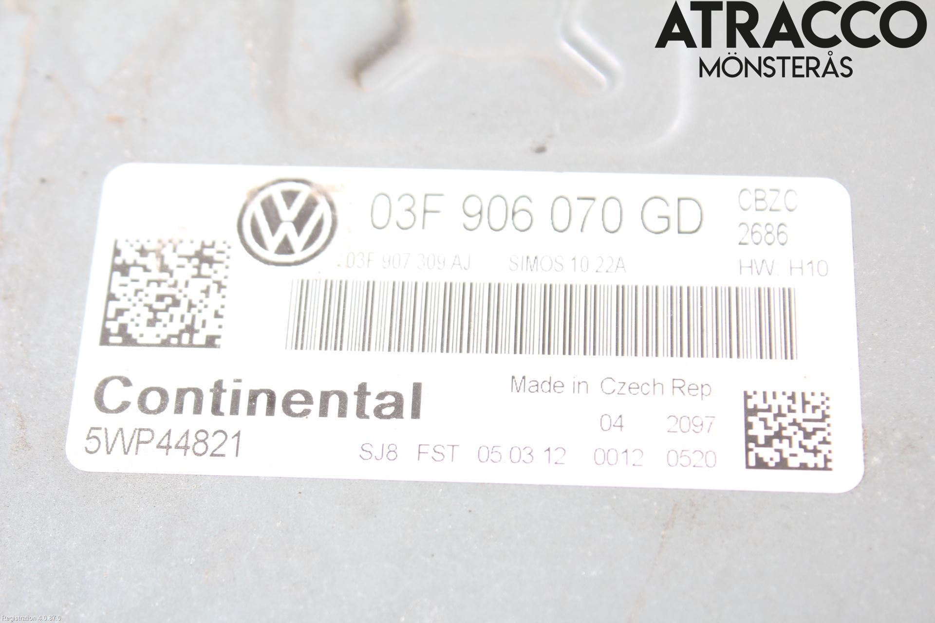 Volkswagen VW POLO 10-17 Styreenhet Innsprøytning