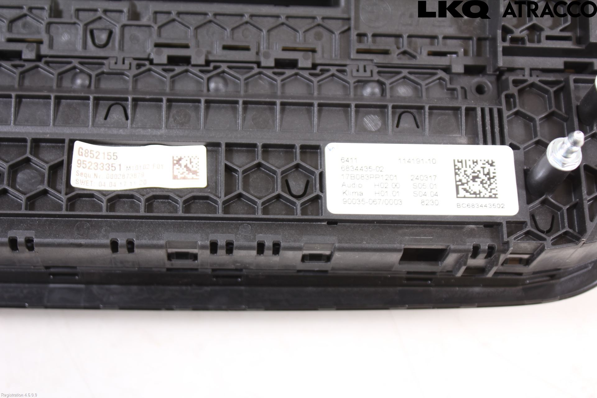 BMW 5 G30/G31/F90 17-23 Varme Ac Betjening-Display