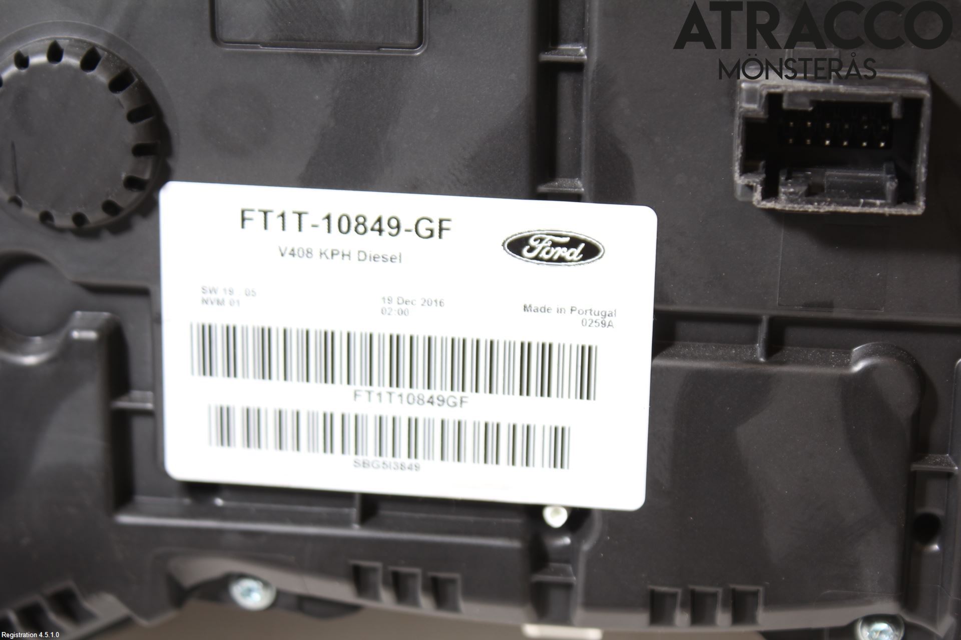 Ford TRANSIT/TOURNEO CONNECT 13-22 Instr Kombinert