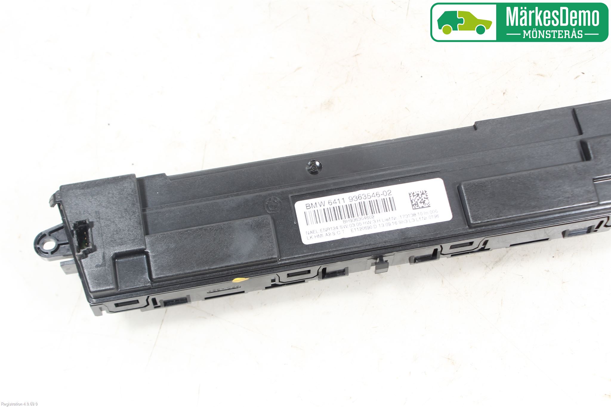 BMW 3 F30/F31/F80 12-19 Varme Ac Betjening-Display