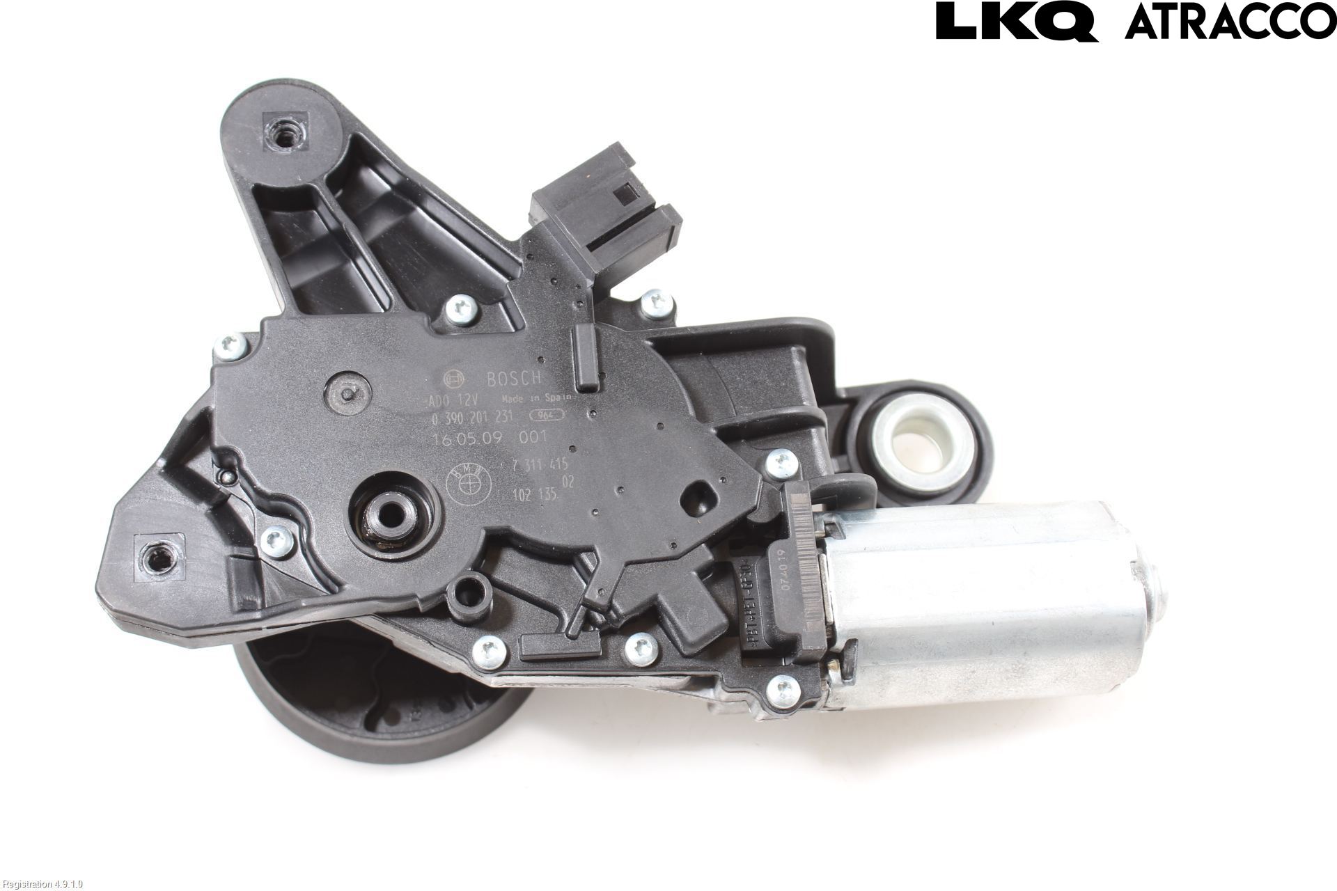 BMW 3 F30/F31/F80 12-19 Viskermotor Bakluke