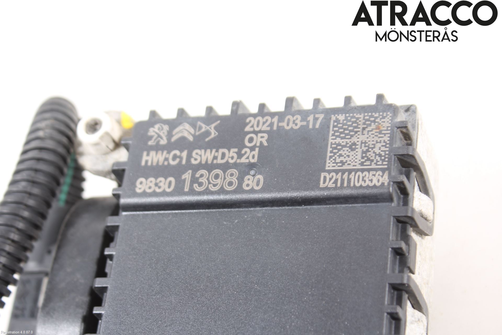 Citroen DS 7 CROSSBACK 19-23 Sensor Kollisjonsbeskyttelse