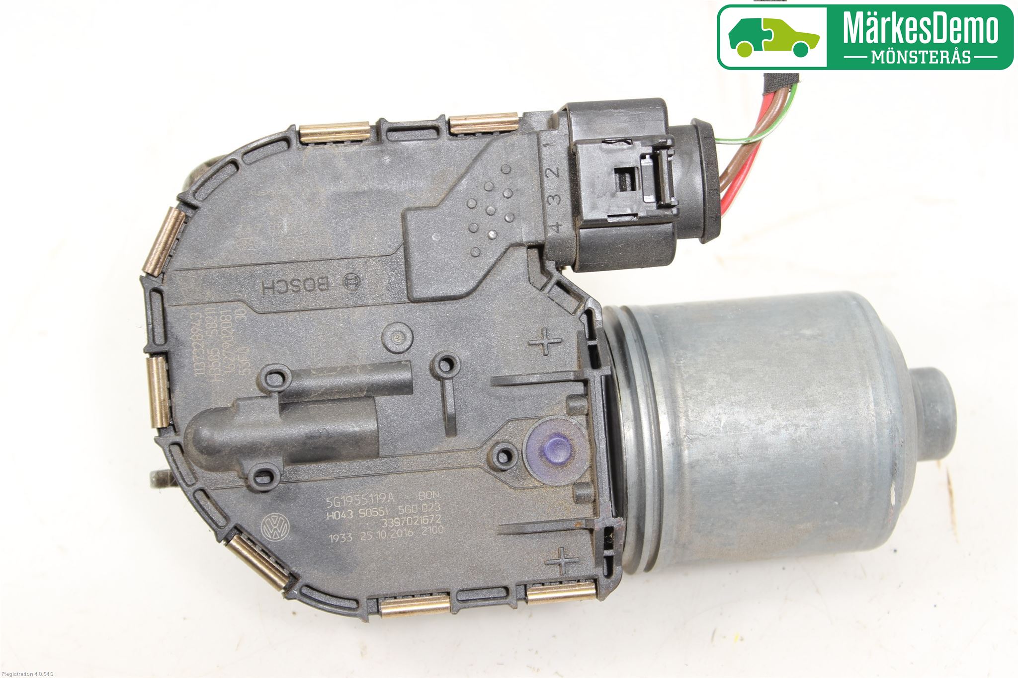 Volkswagen VW GOLF / E-GOLF VII 13-20 Viskermotor Frontrute