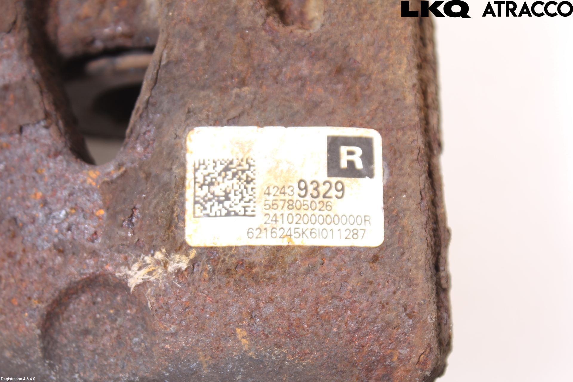 Opel KARL 16-19 Bremsecaliper Foran Høyre