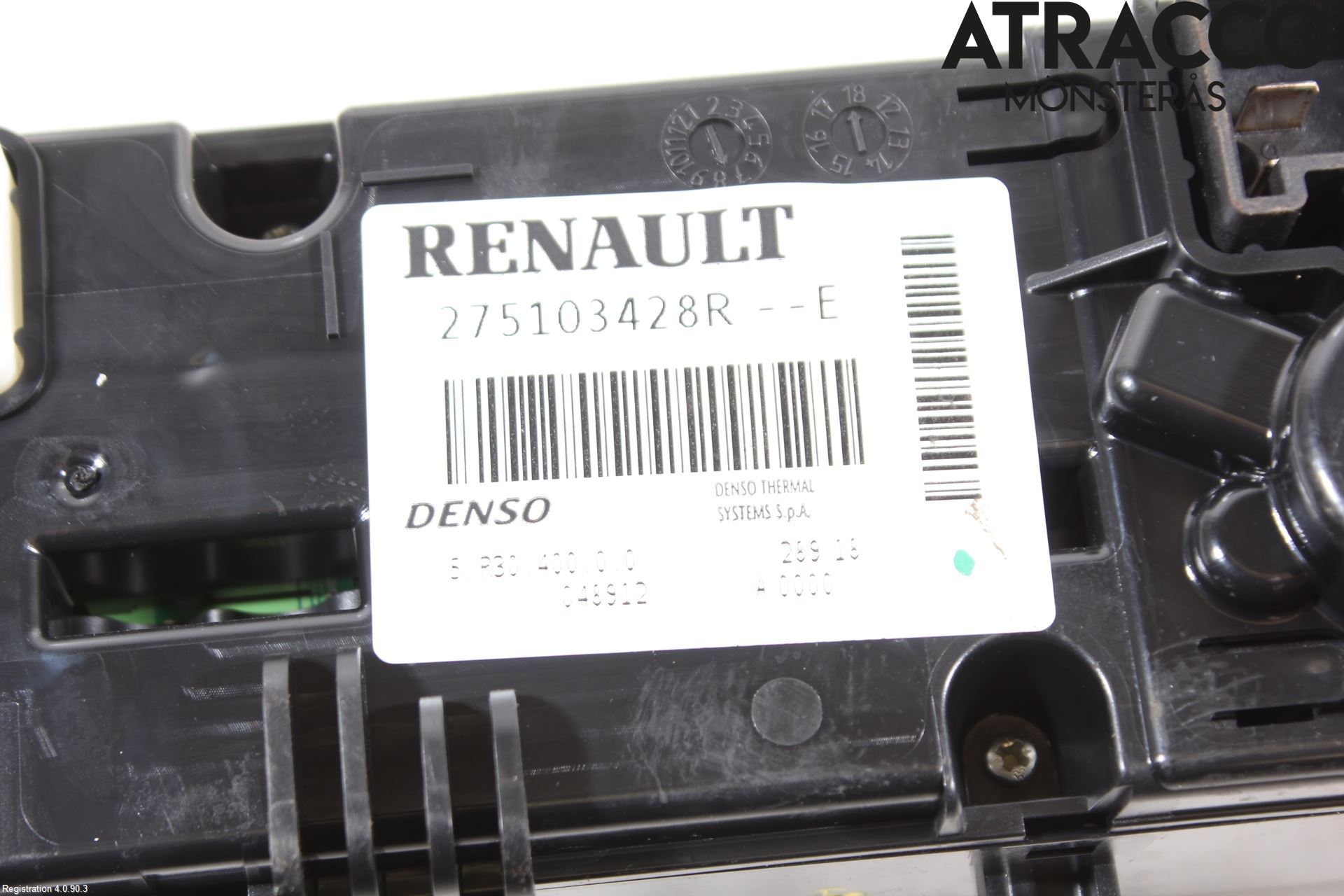 Mercedes-Benz MB CITAN (W415) 13-21 Varme Ac Betjening-Display