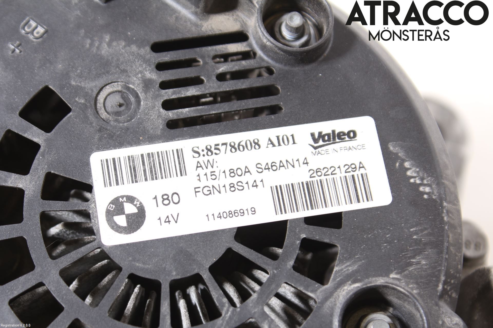BMW 3 F30/F31/F80 12-19 Dynamo