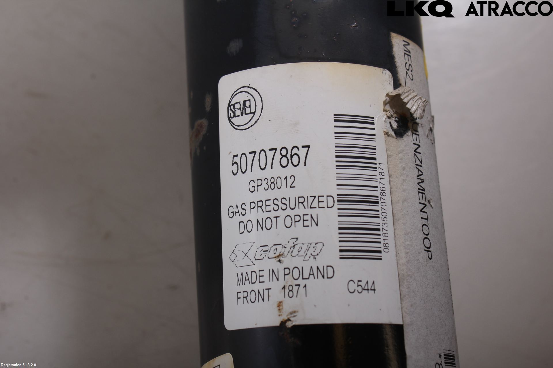 Fiat DUCATO 15-23 Fjærbein Foran Venstre