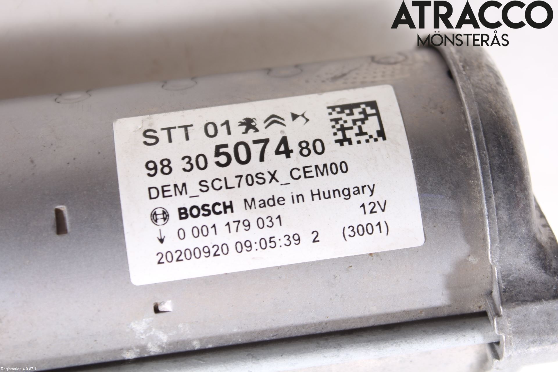 Peugeot 5008 17-24 Startmotor