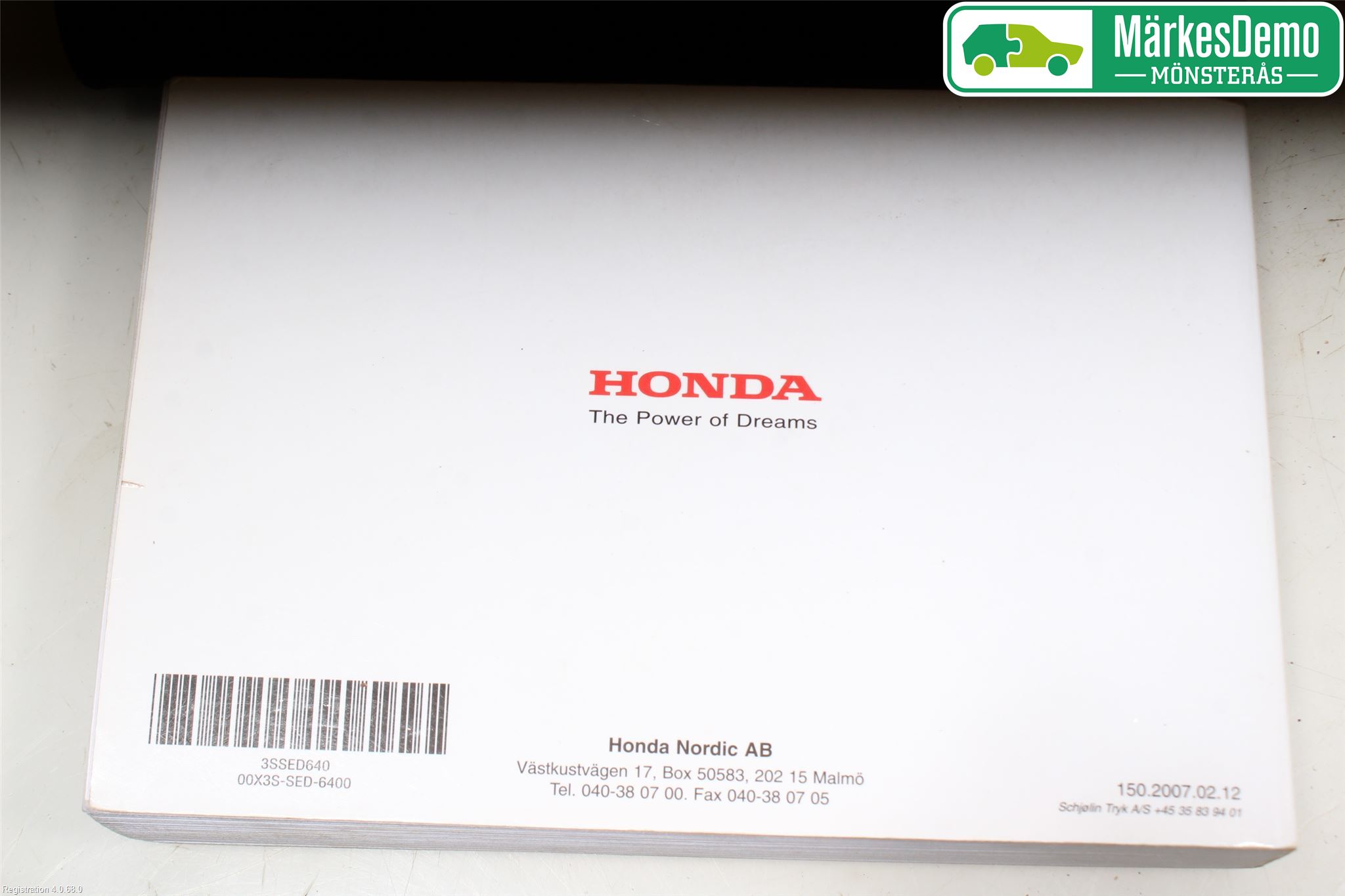 Honda ACCORD    03-07 Instruksjonsbok