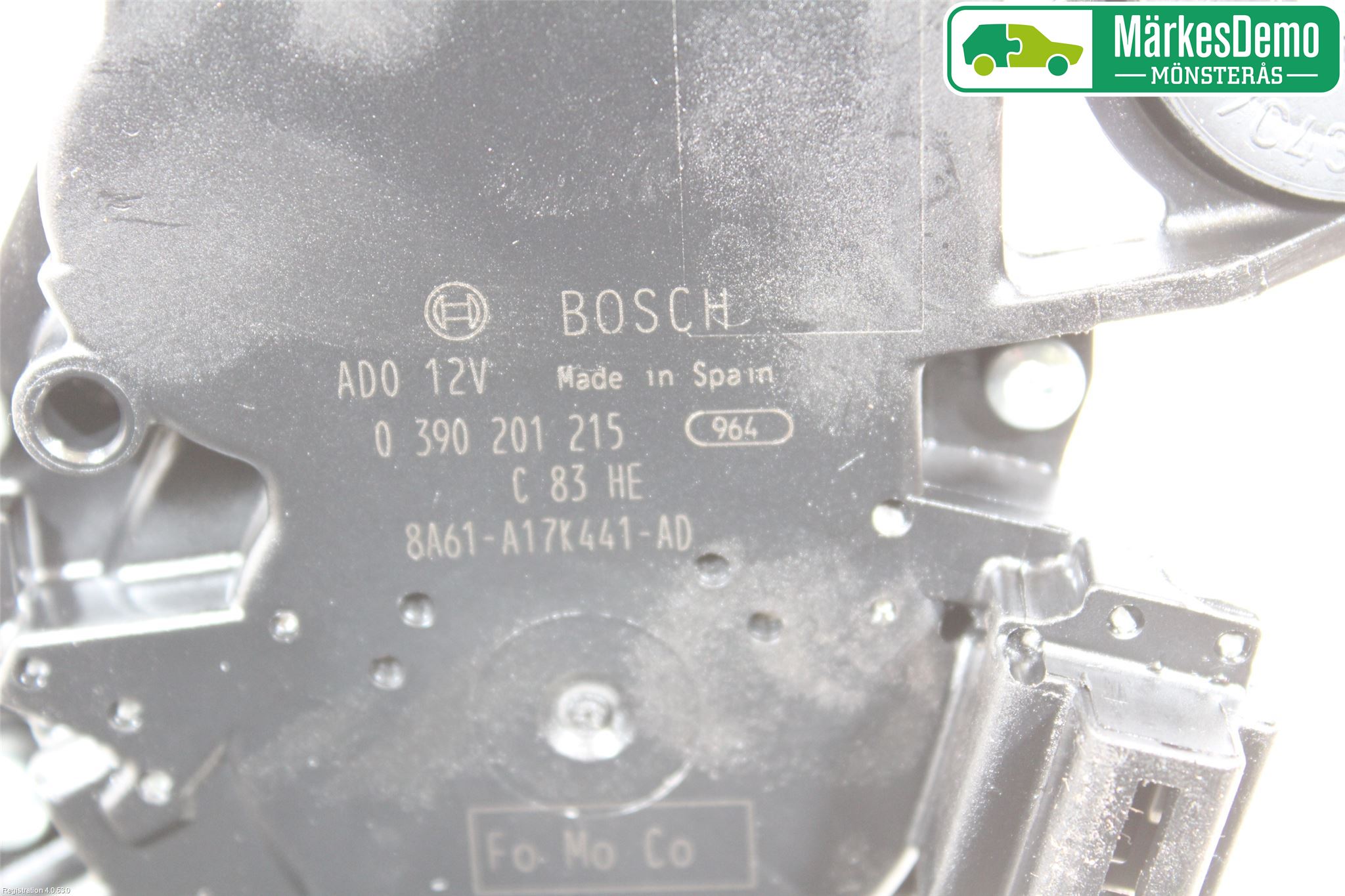 Ford FIESTA 09-12 Viskermotor Bakluke