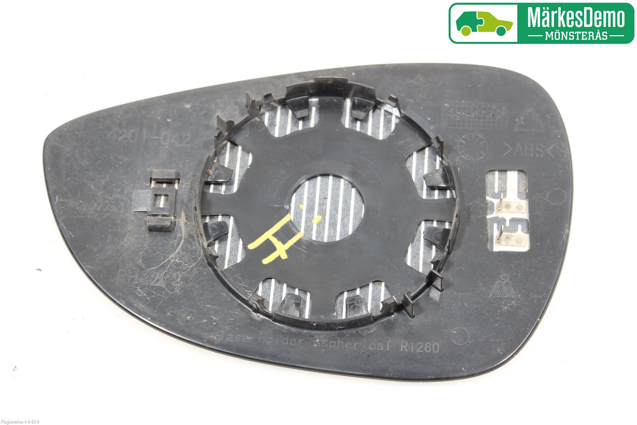Ford FIESTA 09-12 Speil Glass H