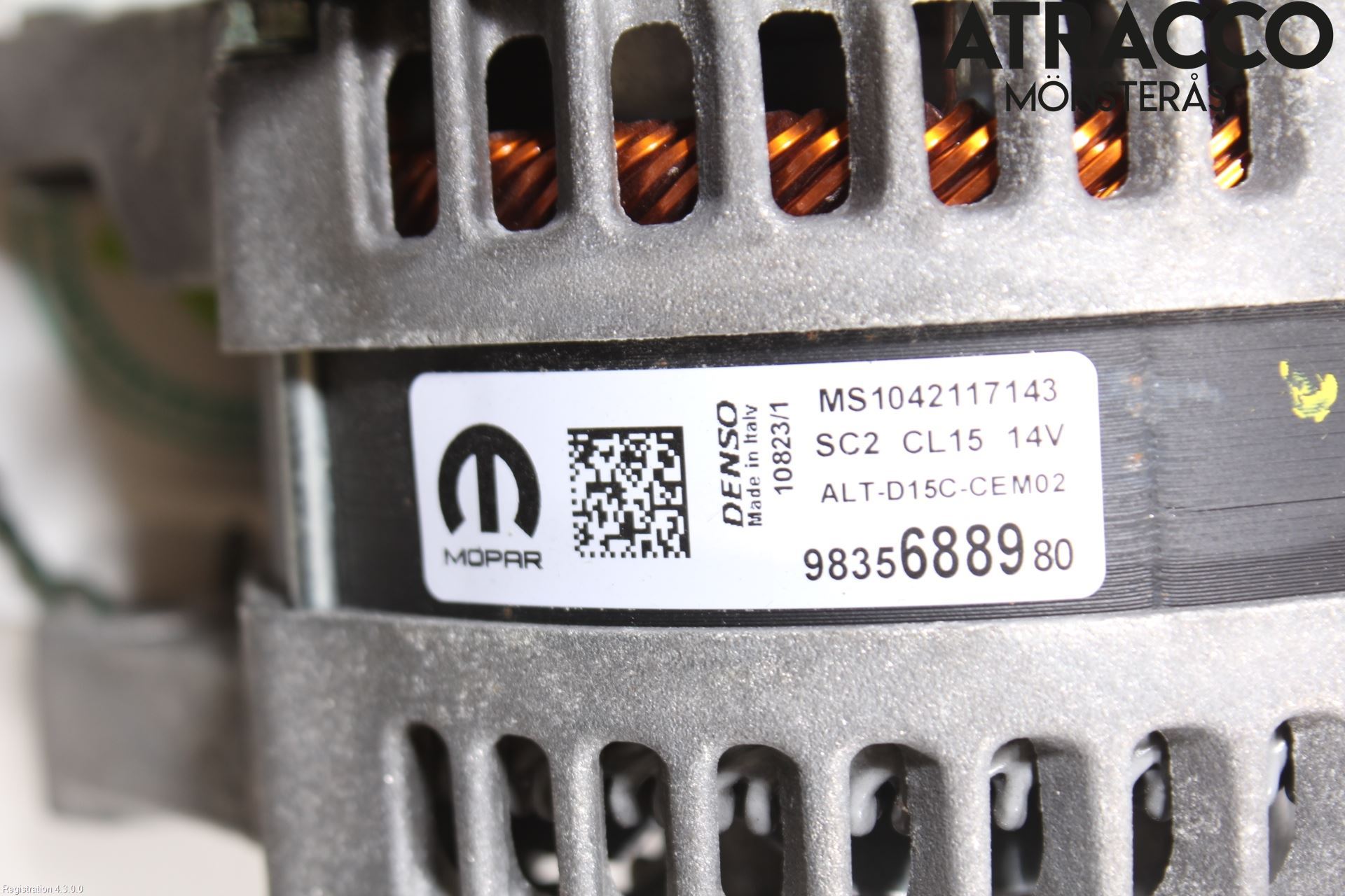 Citroen C4/E-C4 C4X/E-C4X III 21- Dynamo