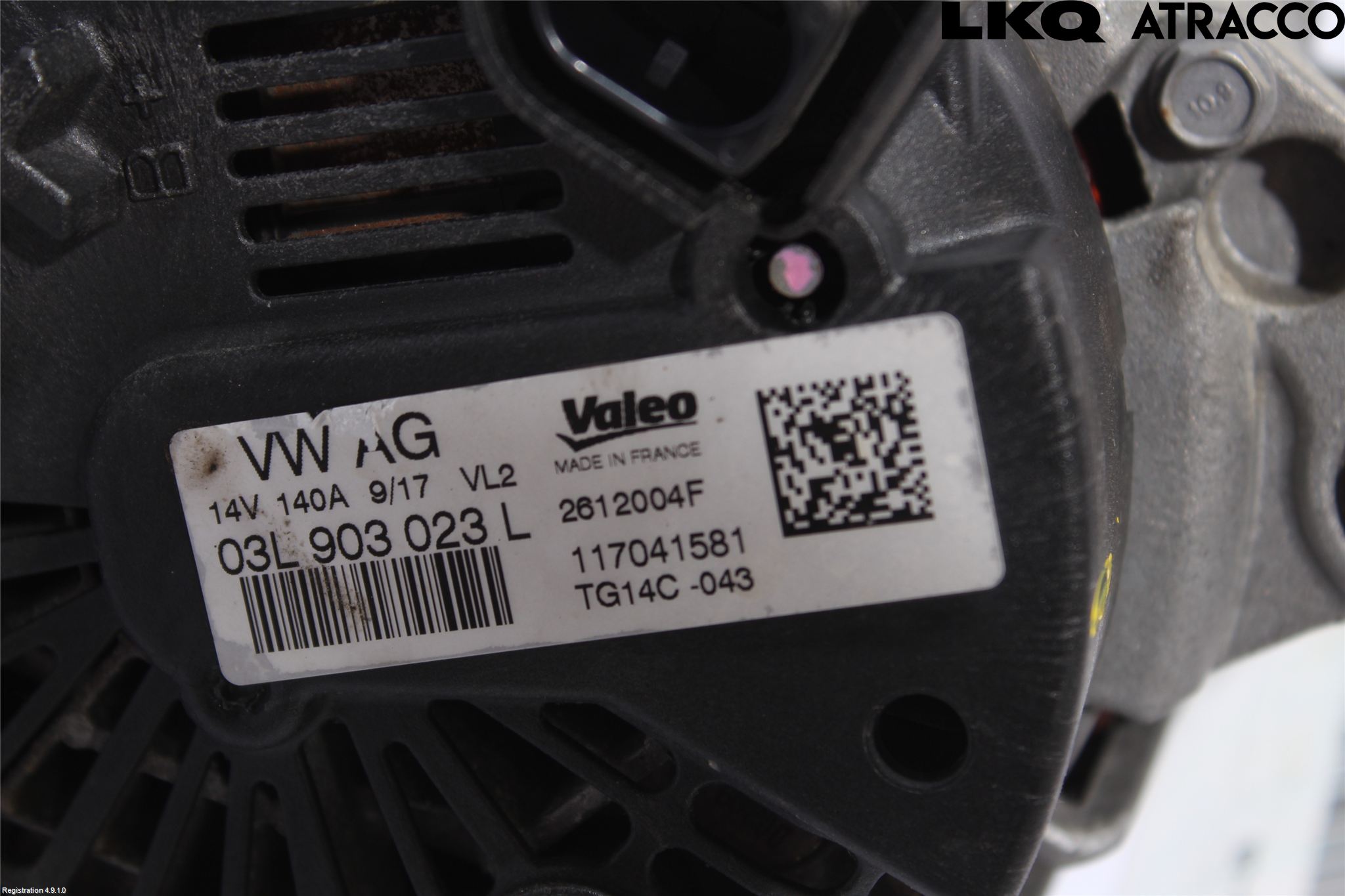 Volkswagen VW CADDY 16-20 Dynamo