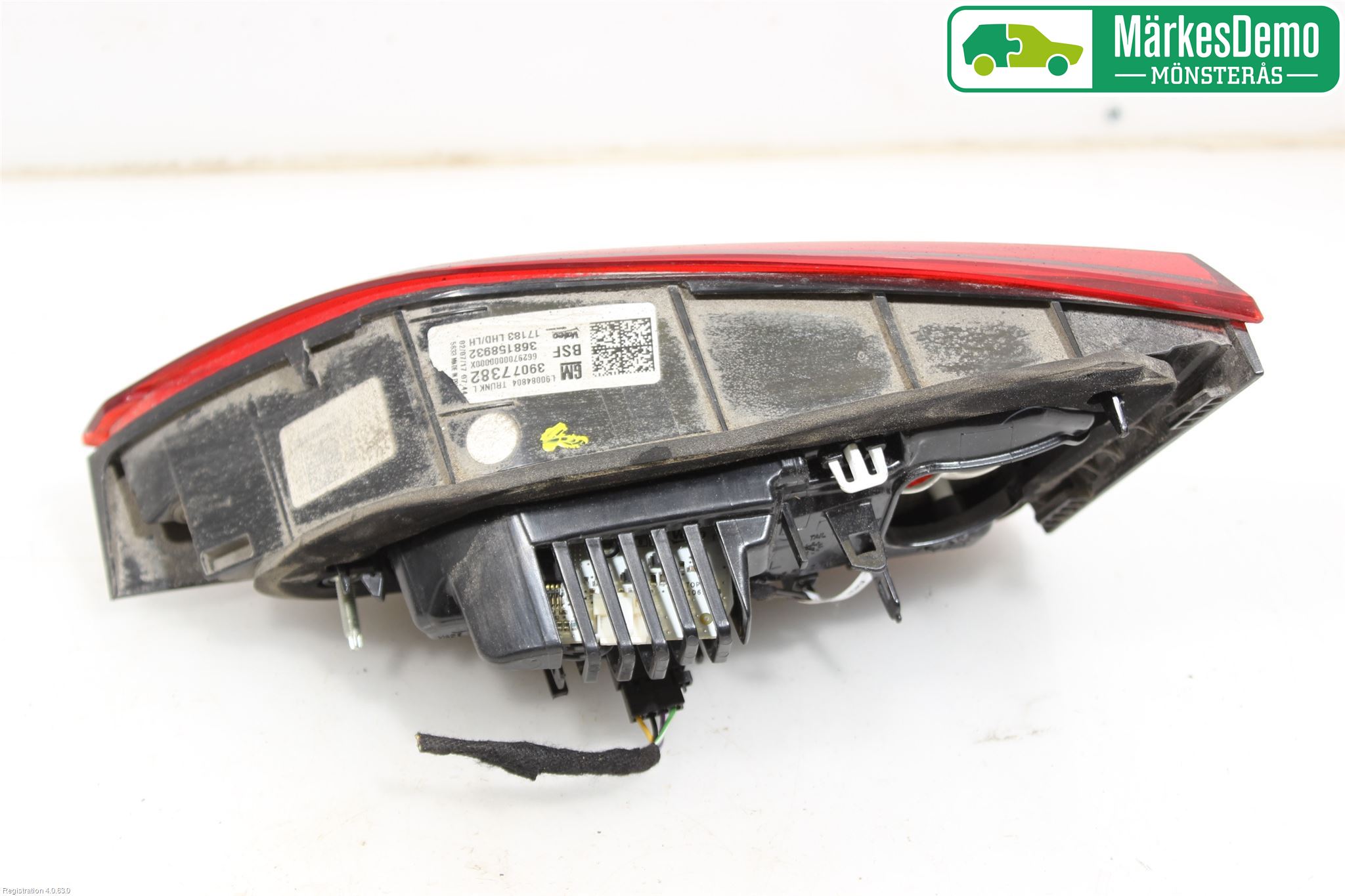 Opel ASTRA K 16-22 Baklykt Venstre  På Luke(Indre