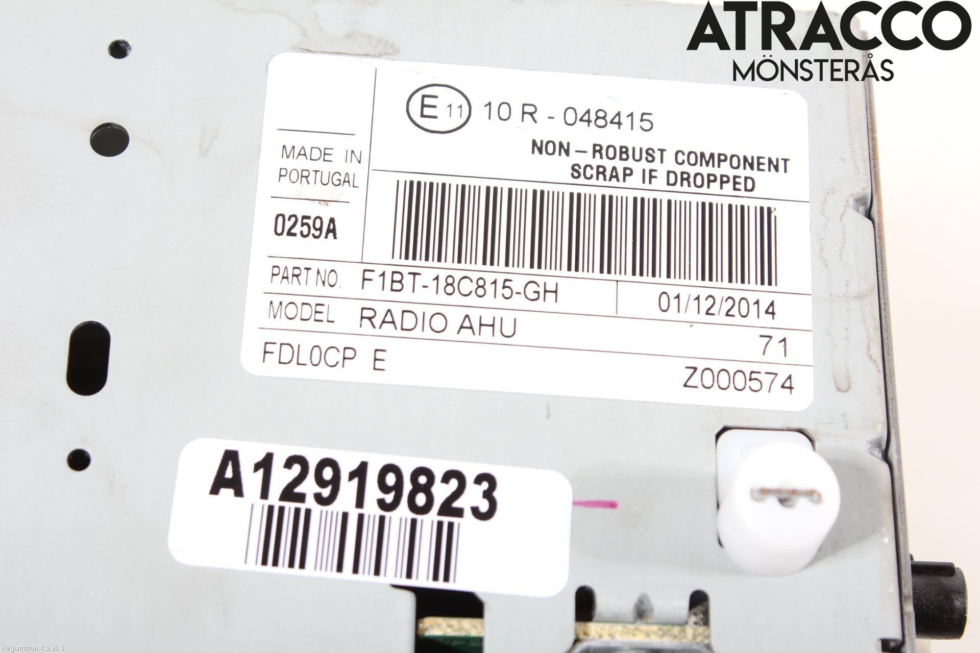 Ford FOCUS 15-18 Stereo Radio