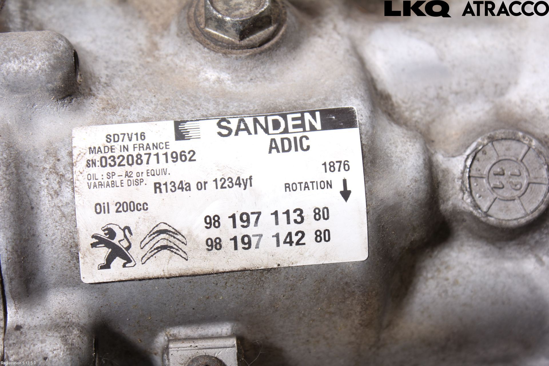 Peugeot BOXER/E-BOXER 15- Varme Ac Kompressor