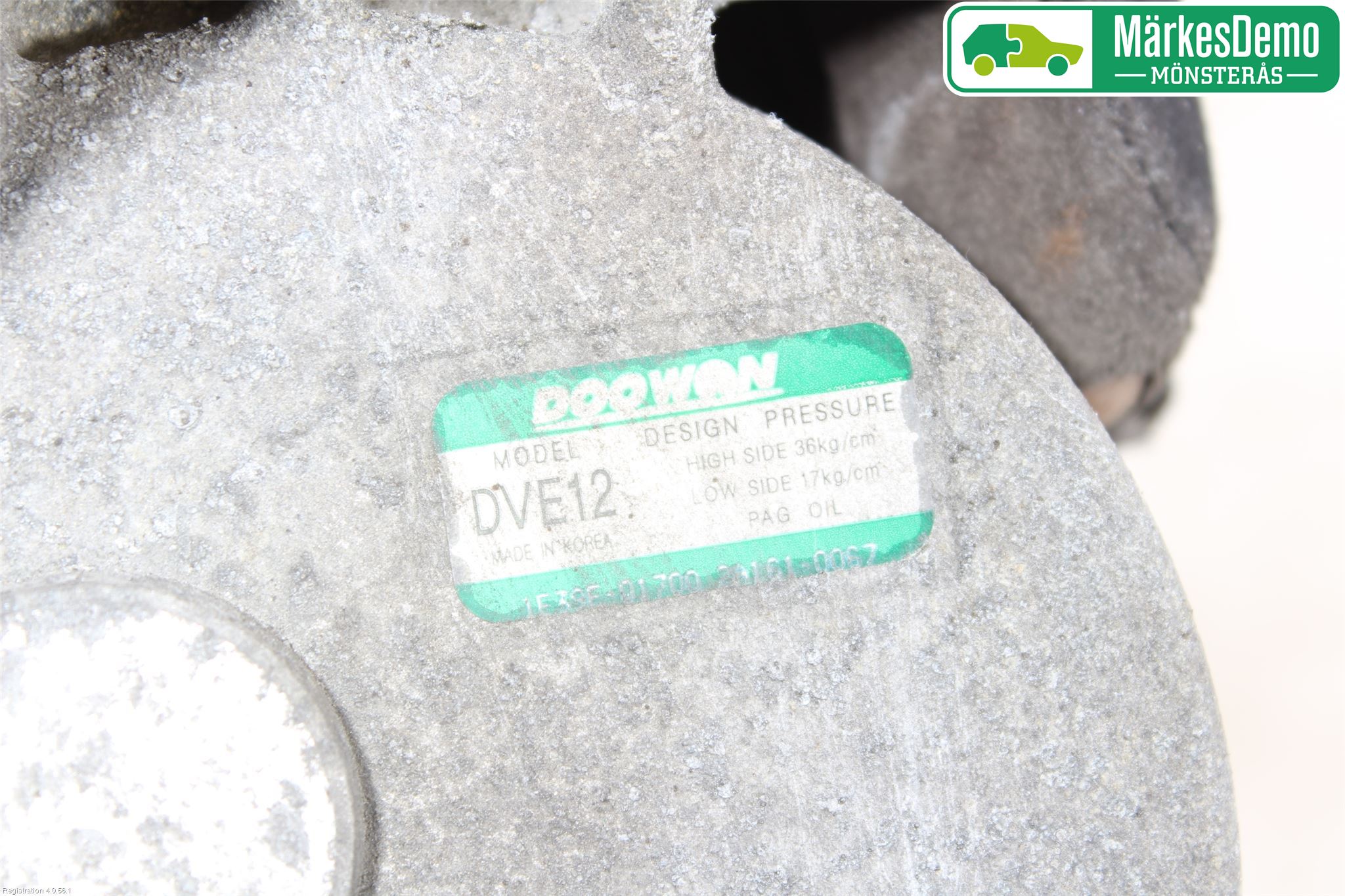 Kia RIO 12-16 Varme Ac Kompressor