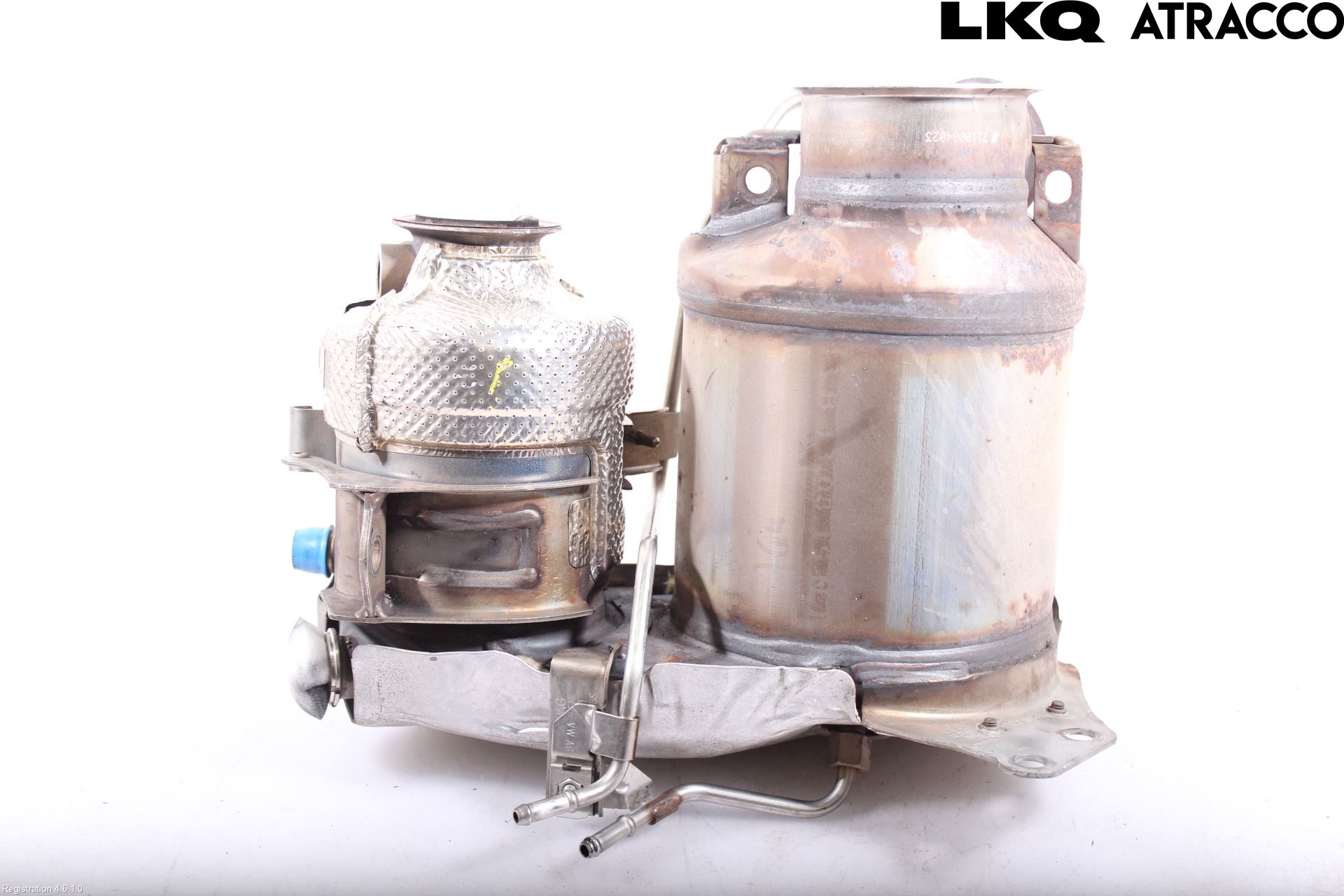 Volkswagen VW SHARAN 11- Eksos Partikketfilter