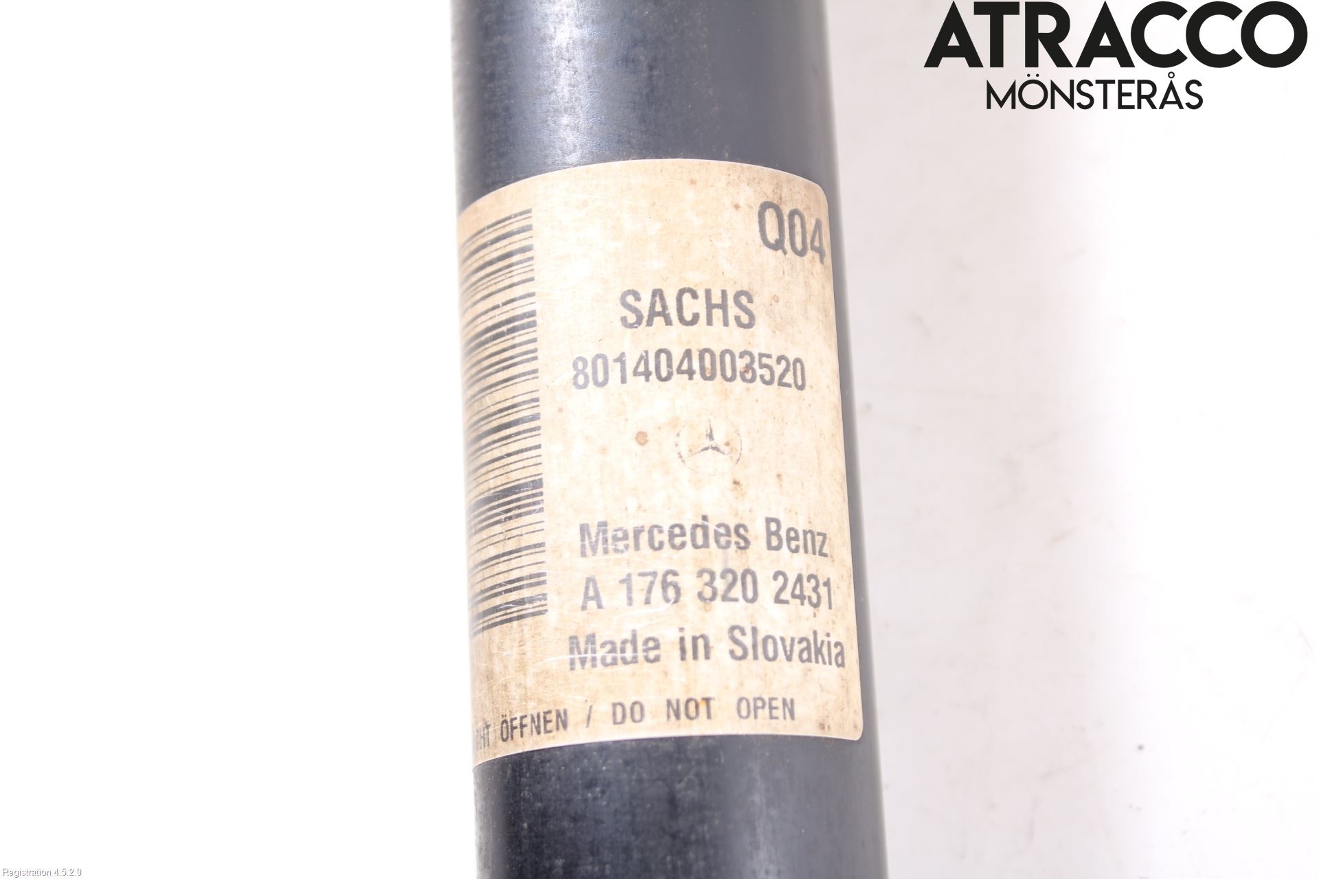 Mercedes-Benz MB CLA-KLASS (C117/X117) 13-19 Støtdemper Bak