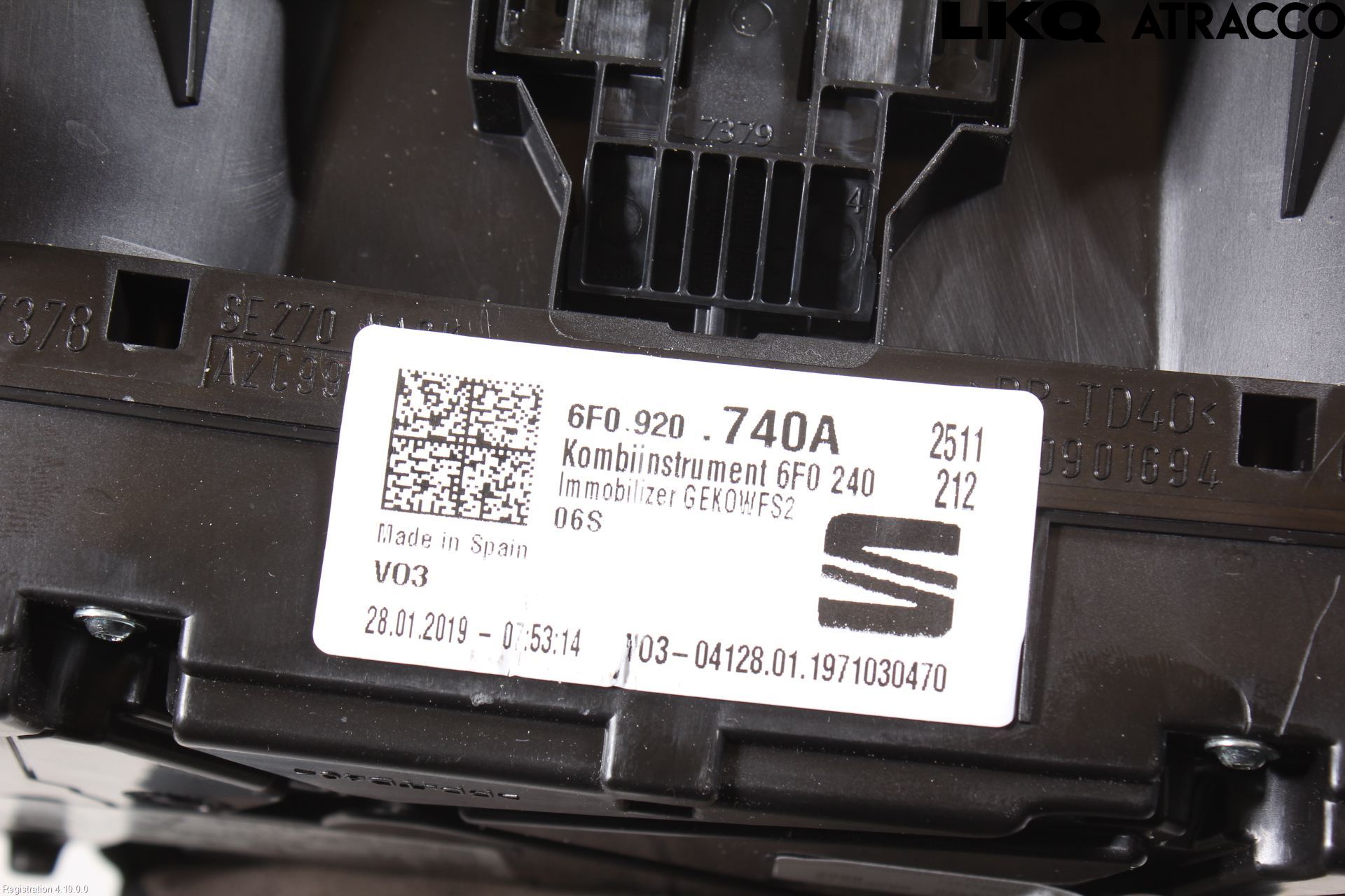 Seat IBIZA V 17-20 Instr Kombinert