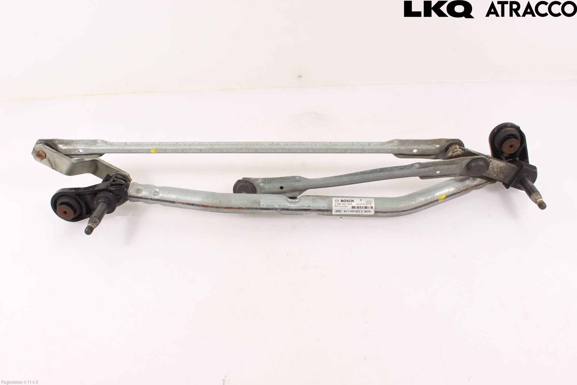 Audi A3/S3 8V 13-20 Viskeroverføring Frontrute