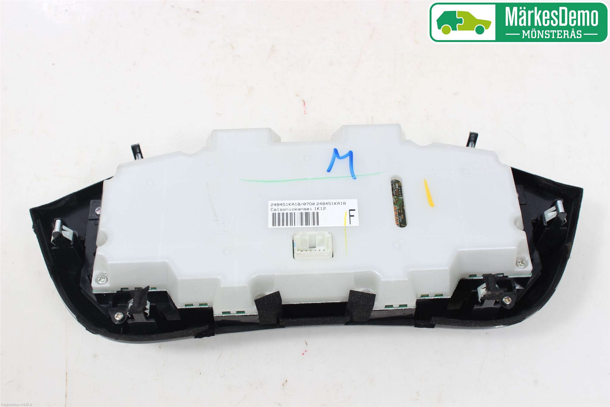 Nissan JUKE 10-14 Varme Ac Betjening-Display