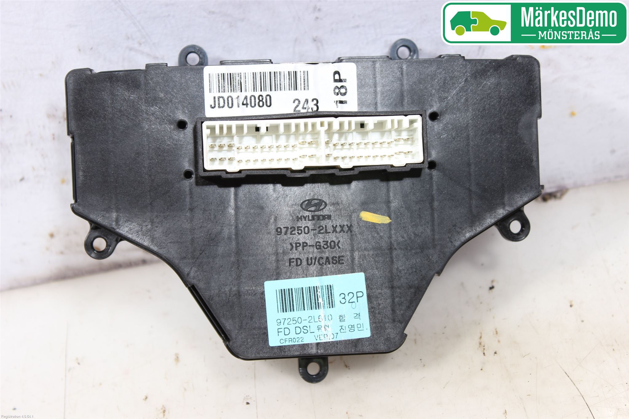 Hyundai i30 FD 07-12 Varme Ac Betjening-Display
