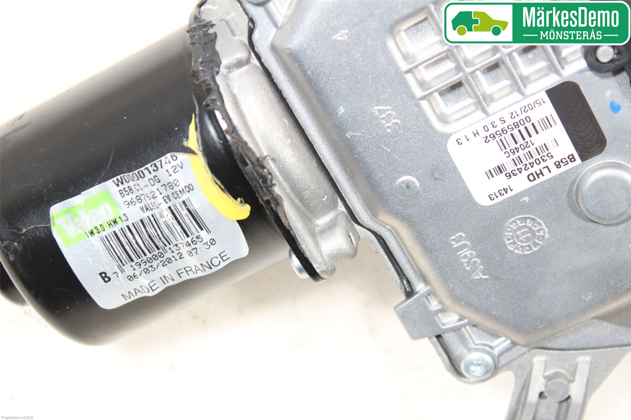 Citroen C4 PICASSO 06-13 Viskermotor Frontrute