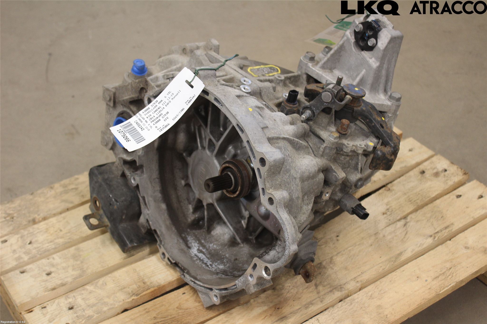 Kia CARENS III 13-19 Gearkasse 6 Trinn
