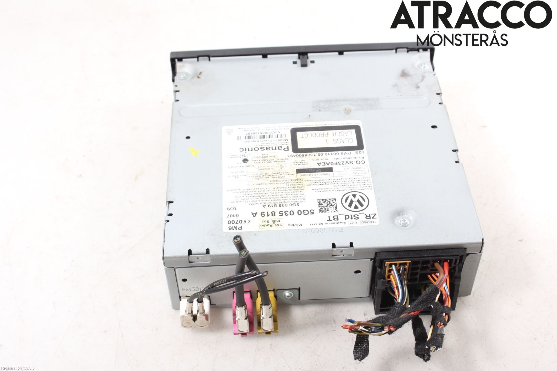 Volkswagen VW GOLF / E-GOLF VII 13-20 Stereo Radio