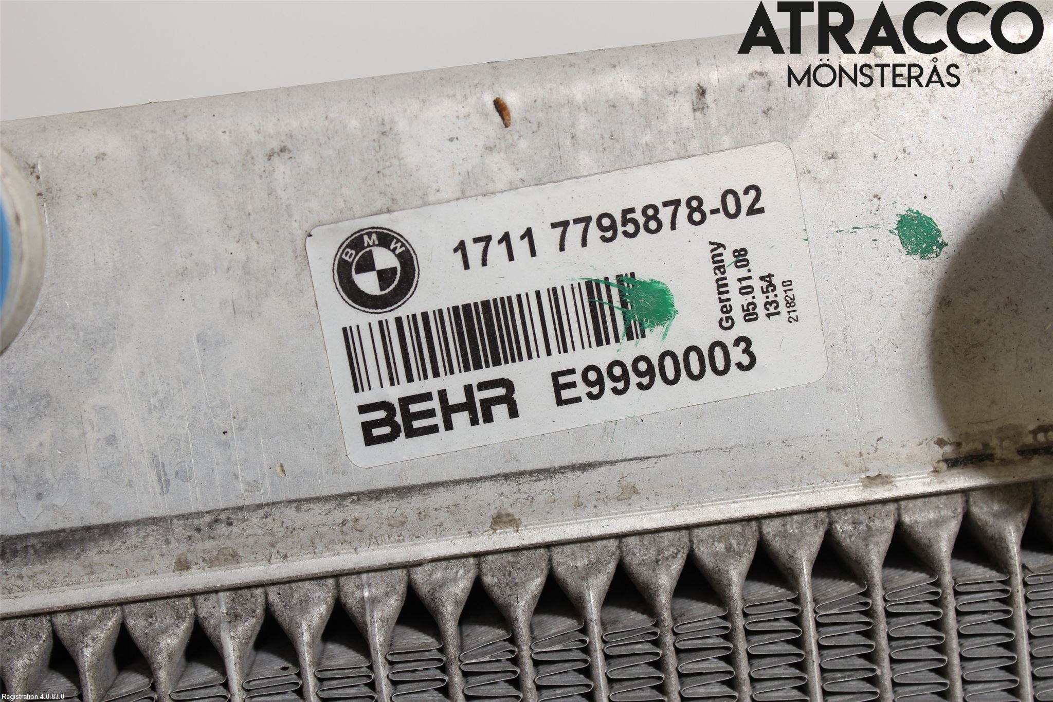 BMW 5 E60/61 Sed/Tou 02-10 Radiator Automat