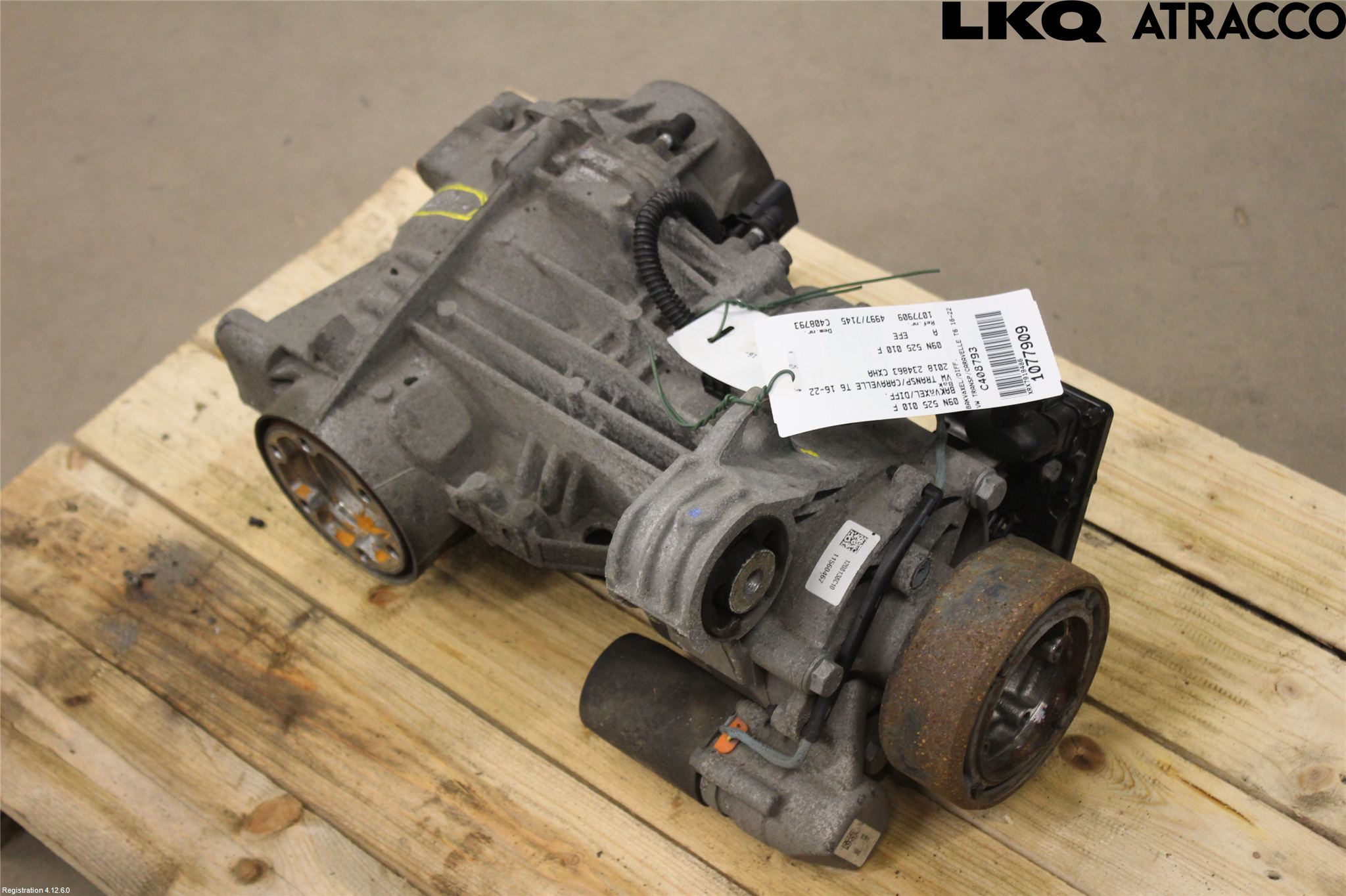 Volkswagen VW TRANSP/CARAVELLE (T6) 16-22 Bakaksel Kardang Bak -Diff