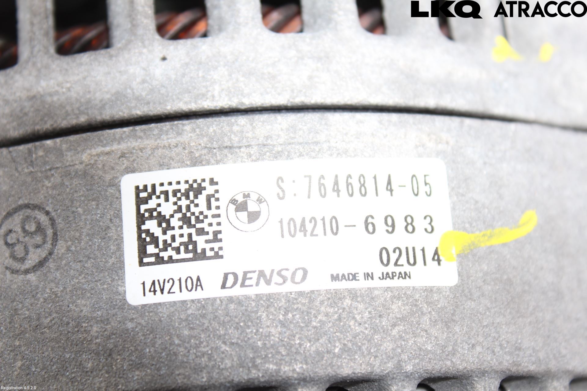 BMW 4 F32/F33/F82/F83 13-20 Dynamo